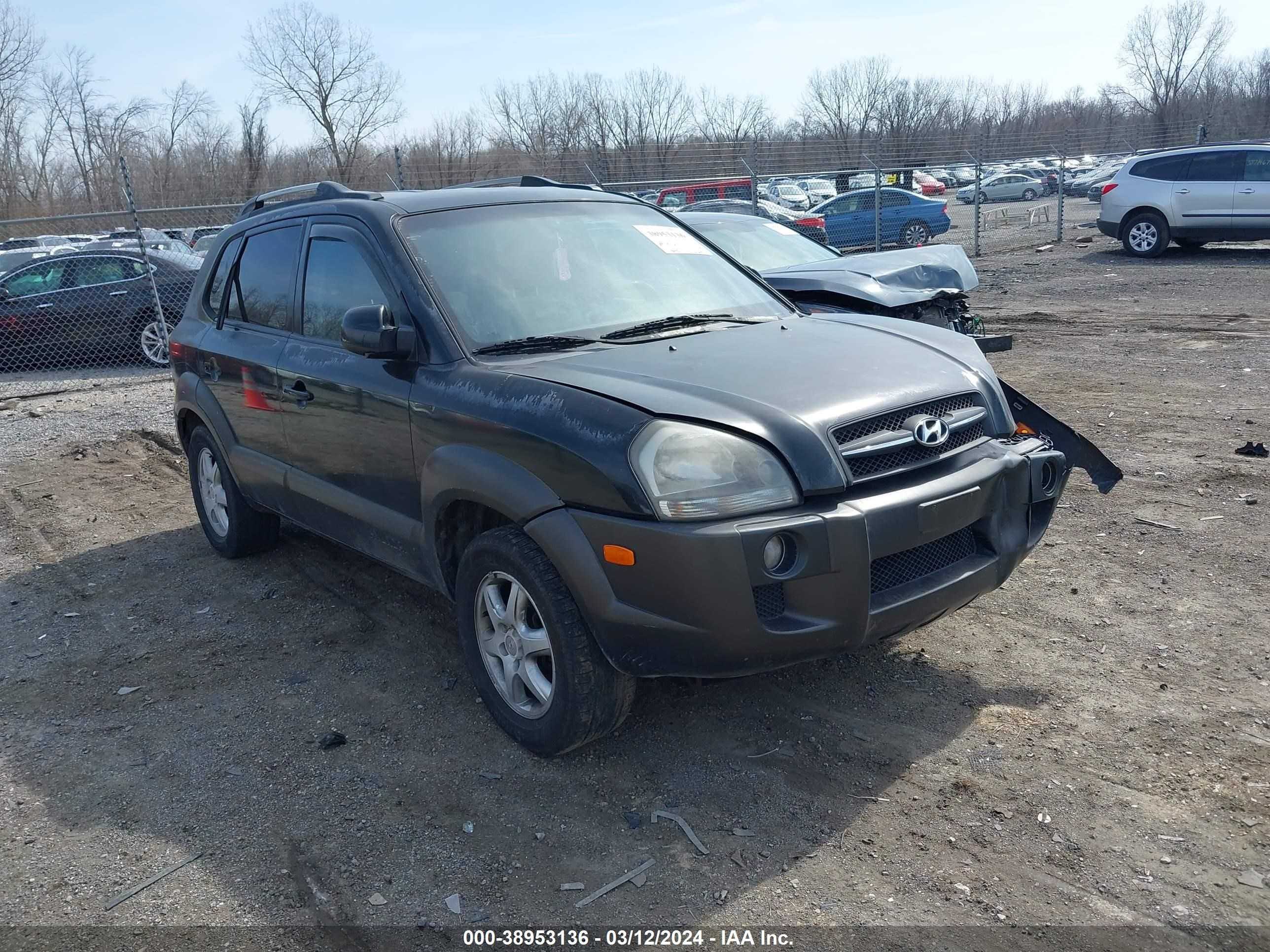 HYUNDAI TUCSON 2005 km8jn12d55u055924