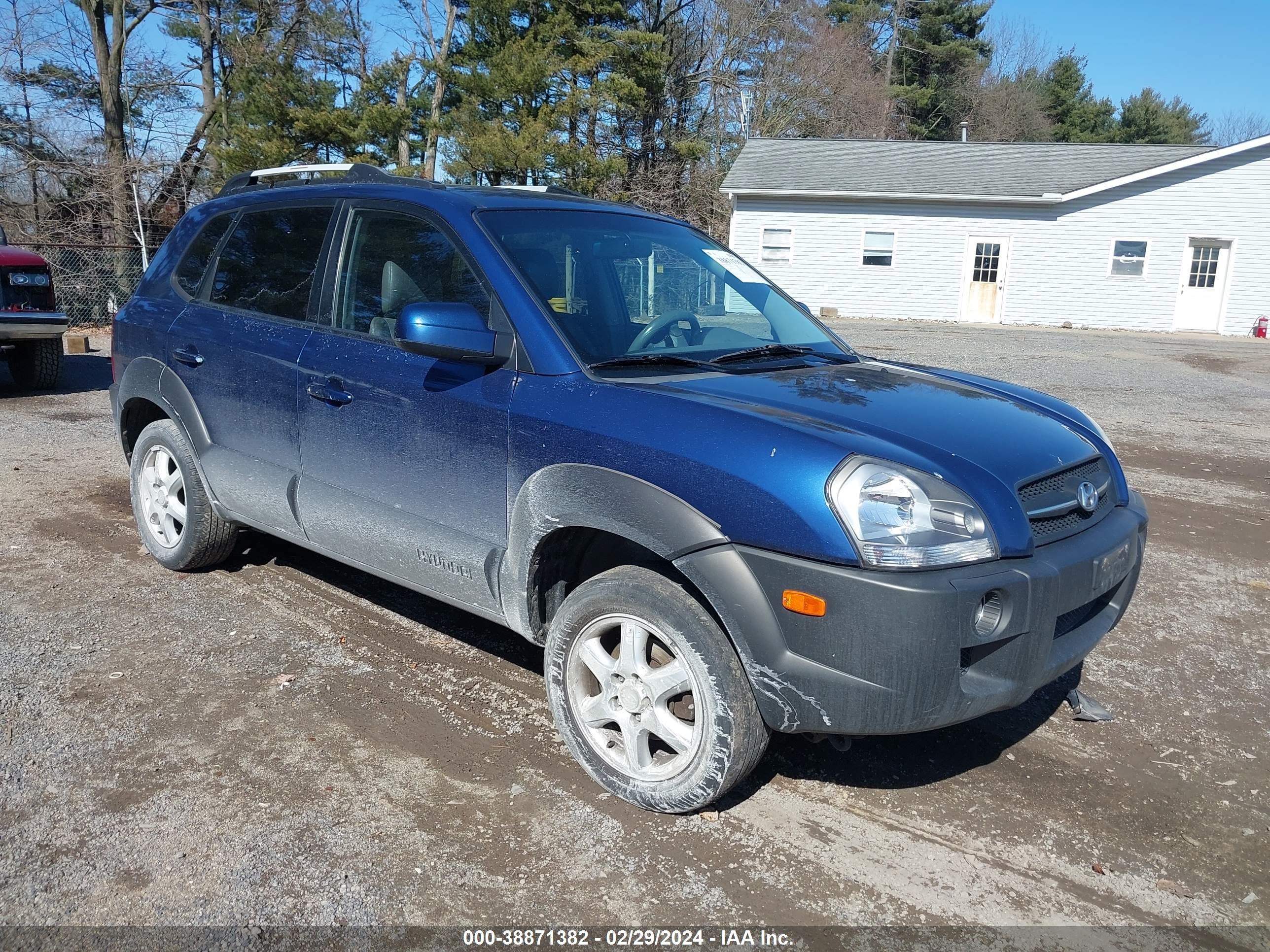 HYUNDAI TUCSON 2005 km8jn12d55u064798