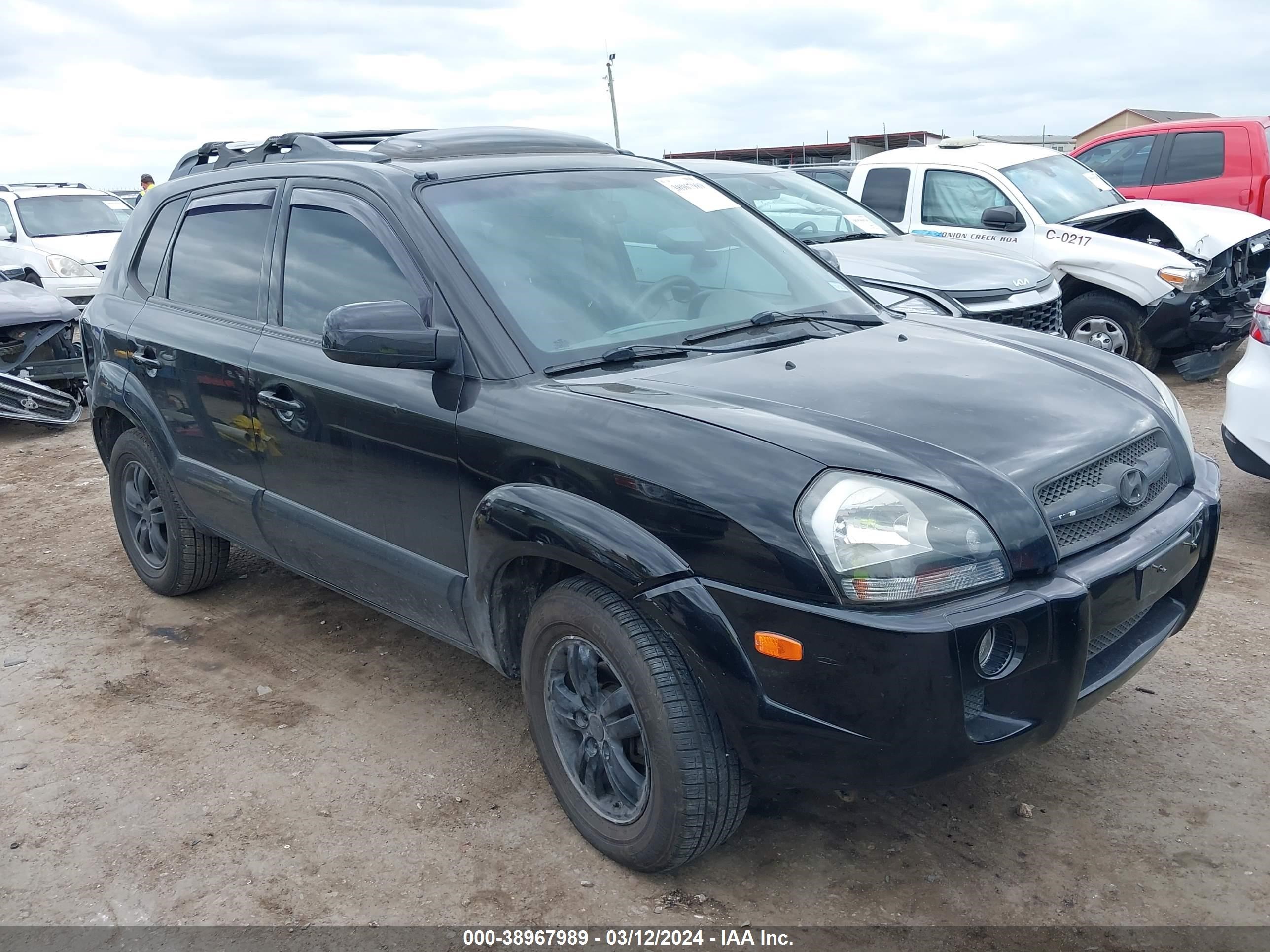 HYUNDAI TUCSON 2006 km8jn12d56u317166