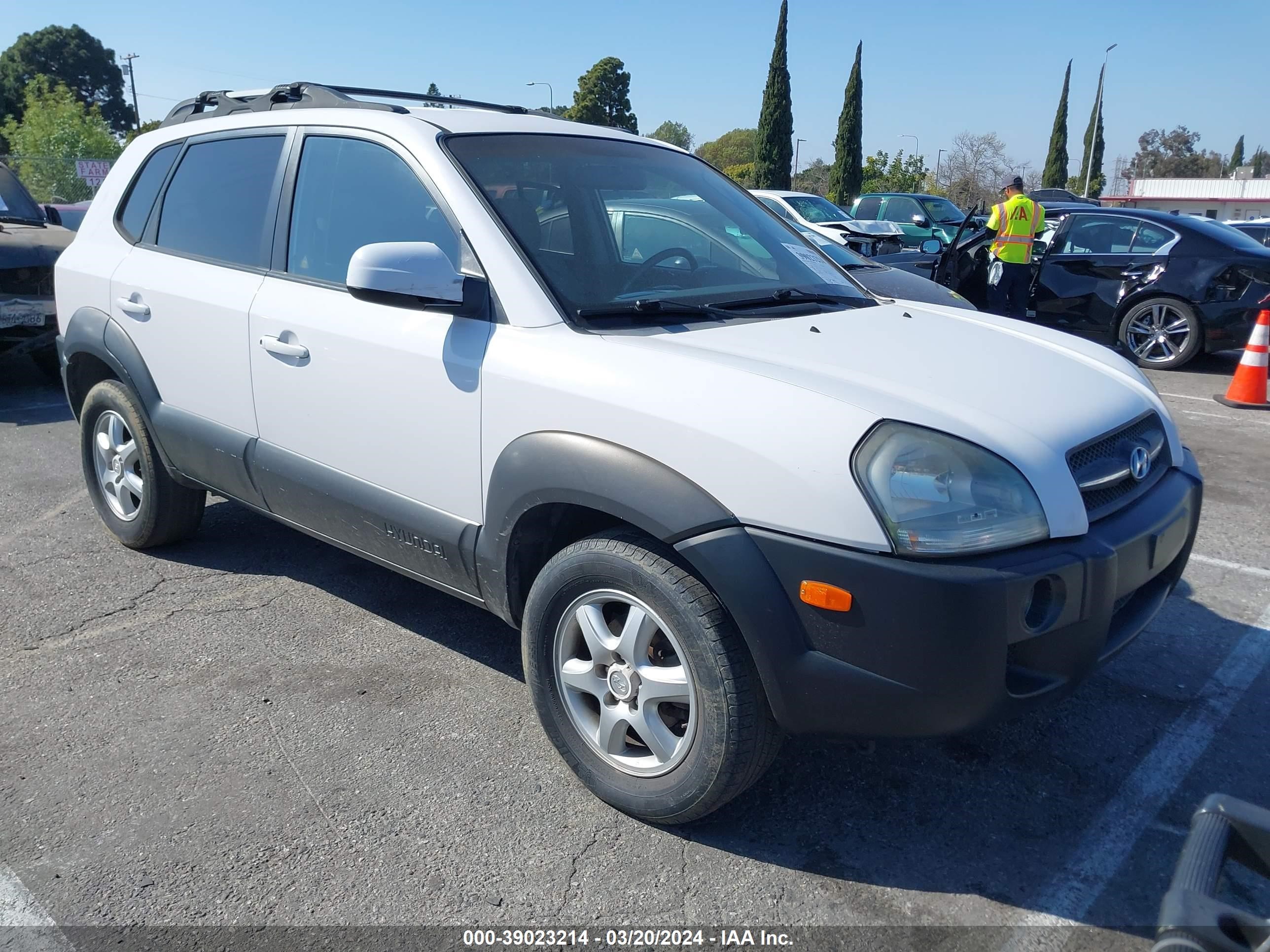 HYUNDAI TUCSON 2005 km8jn12d65u187560