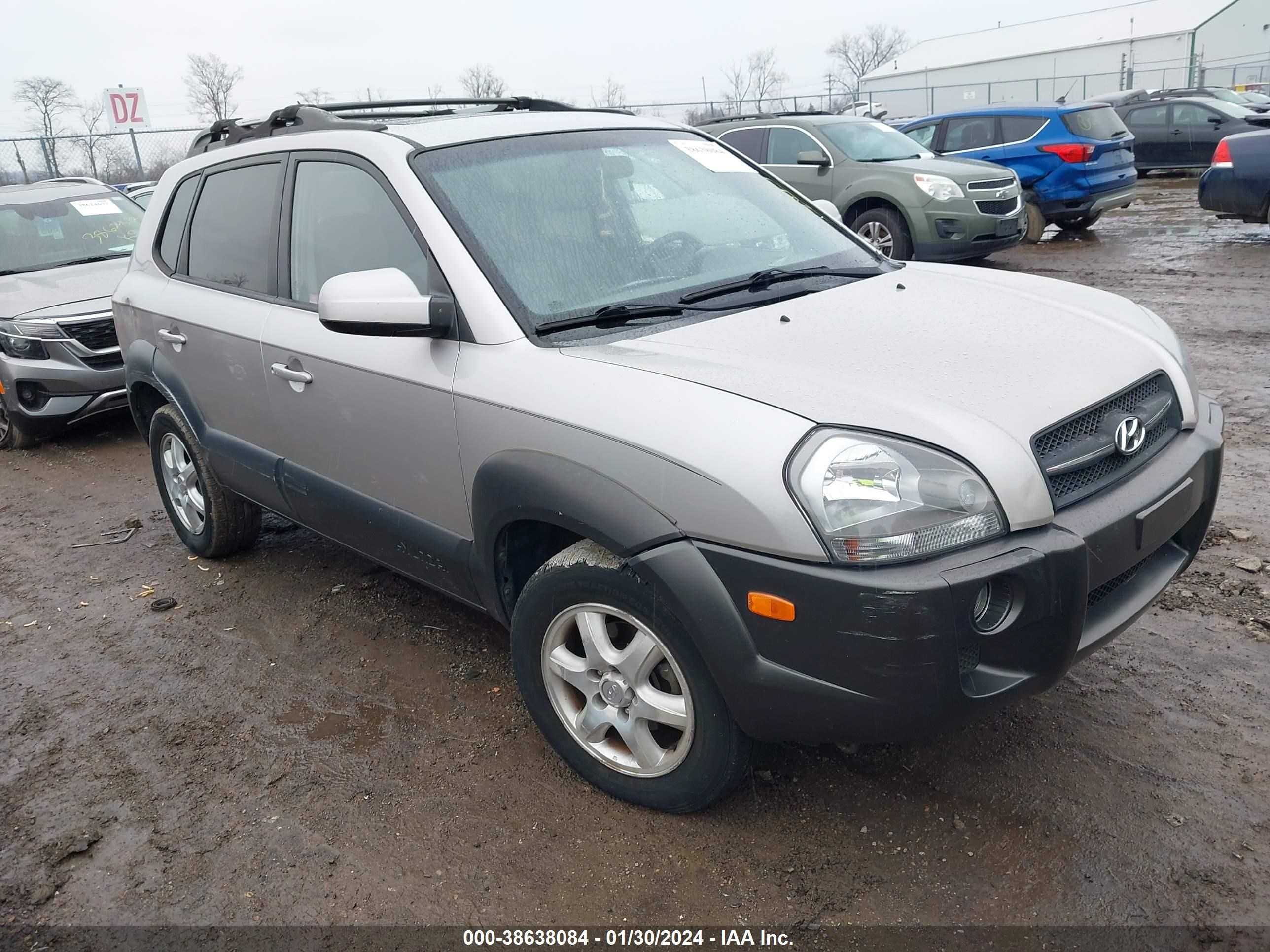 HYUNDAI TUCSON 2005 km8jn12d65u248504