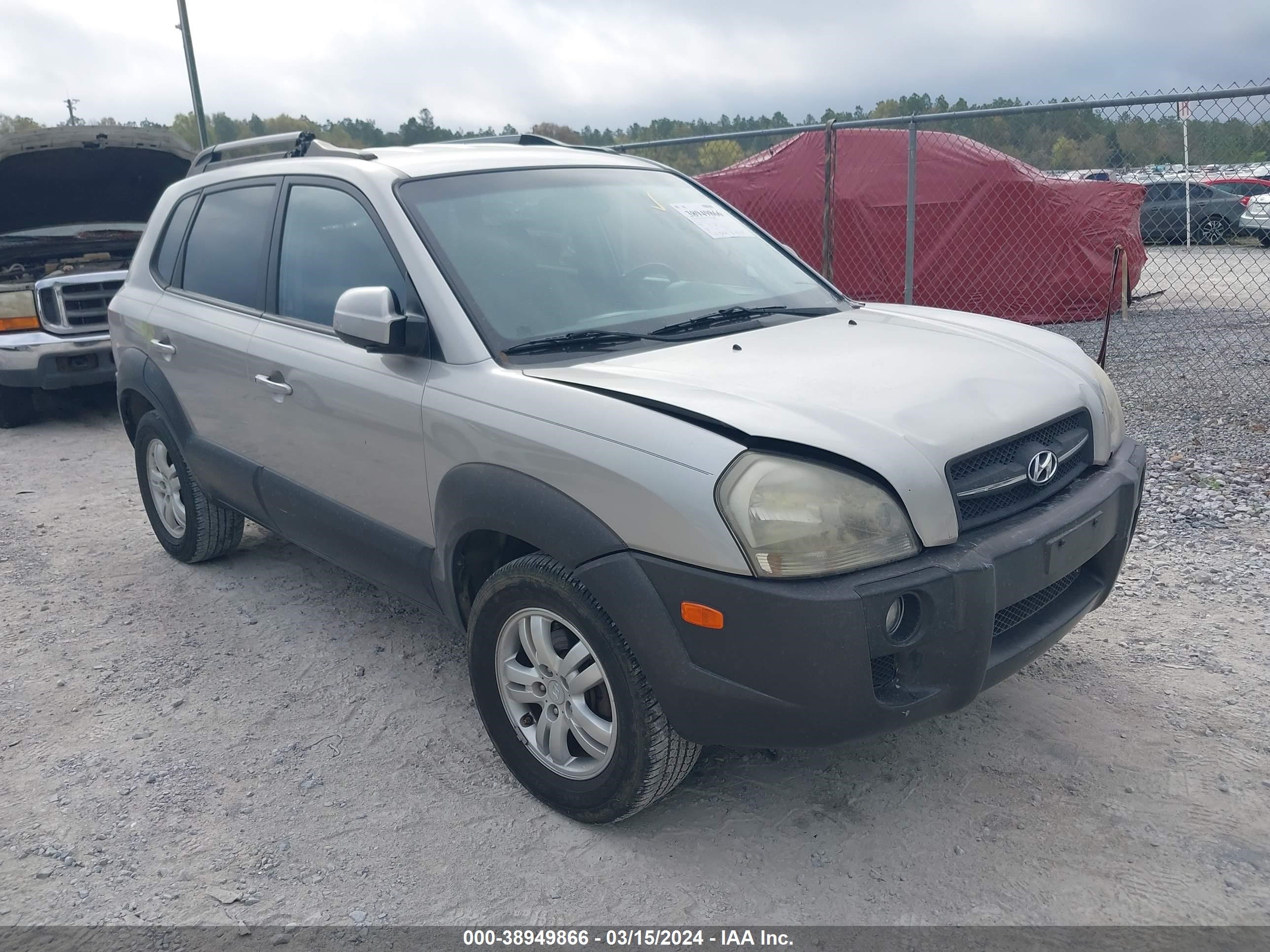 HYUNDAI TUCSON 2006 km8jn12d66u372452