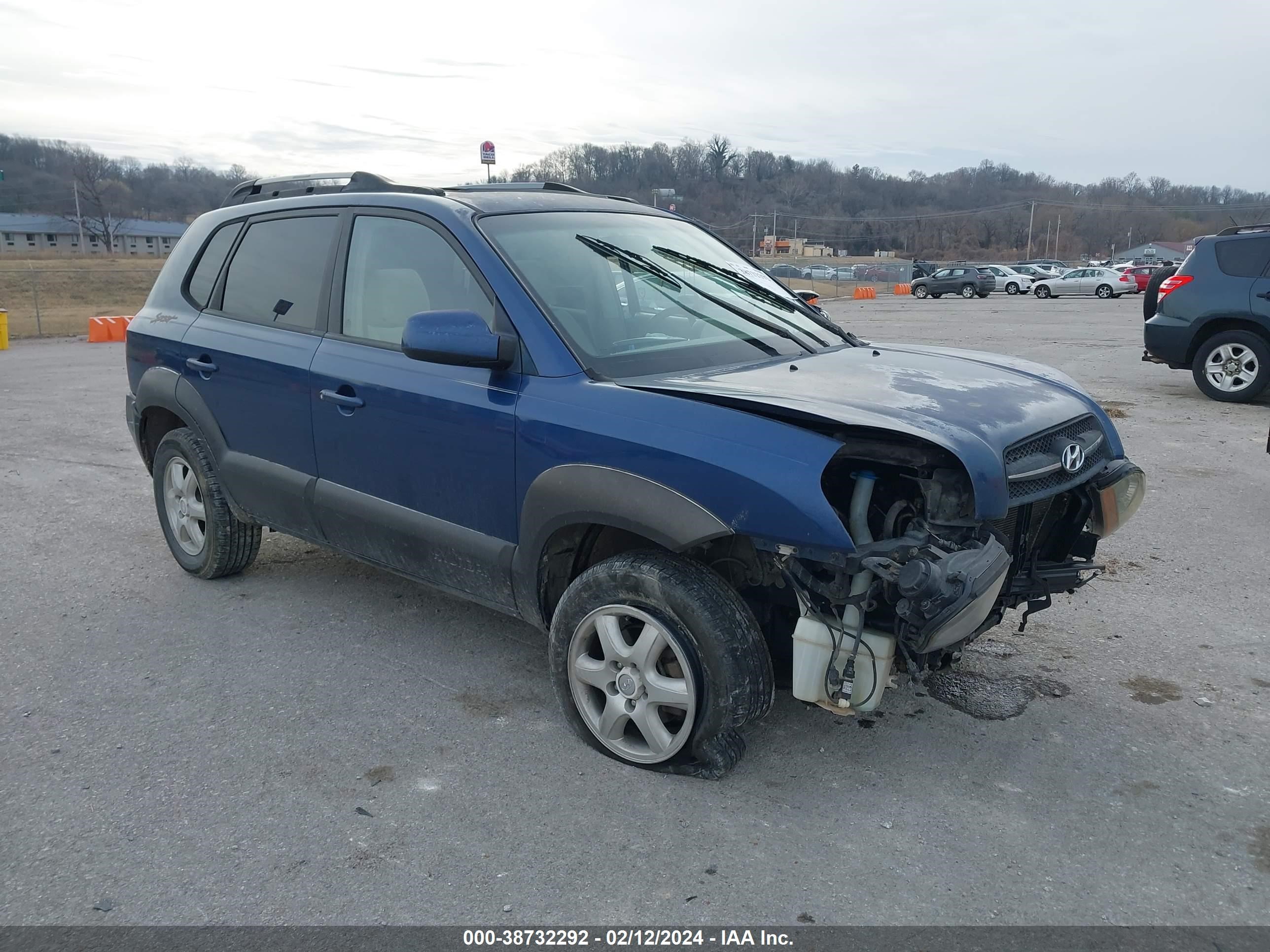 HYUNDAI TUCSON 2005 km8jn12d75u064768