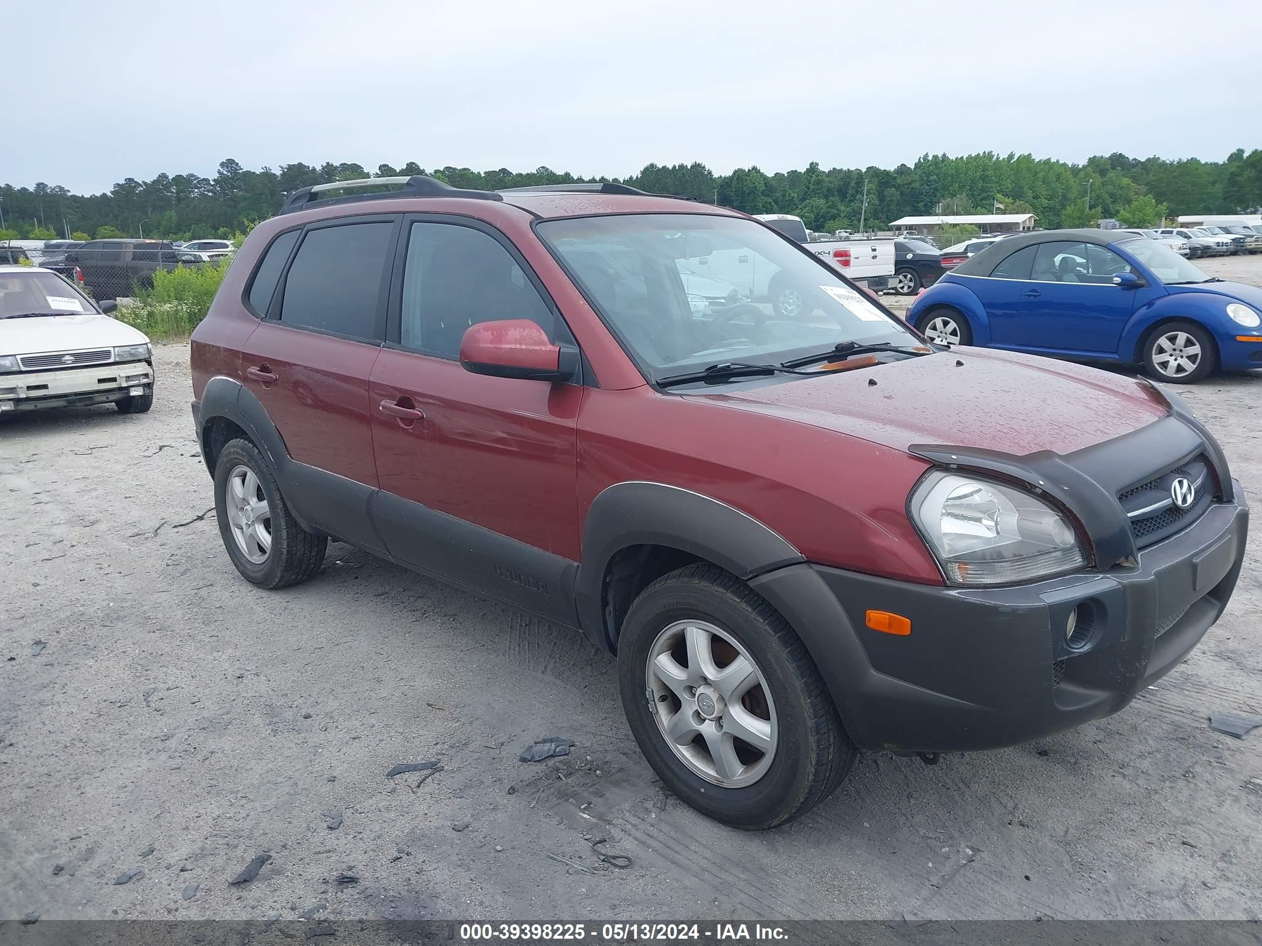 HYUNDAI TUCSON 2005 km8jn12d75u097723