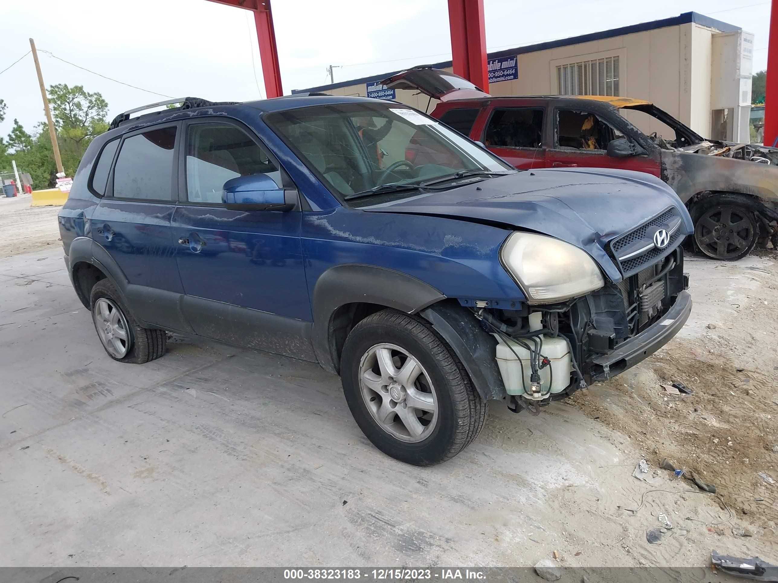 HYUNDAI TUCSON 2005 km8jn12d75u100510