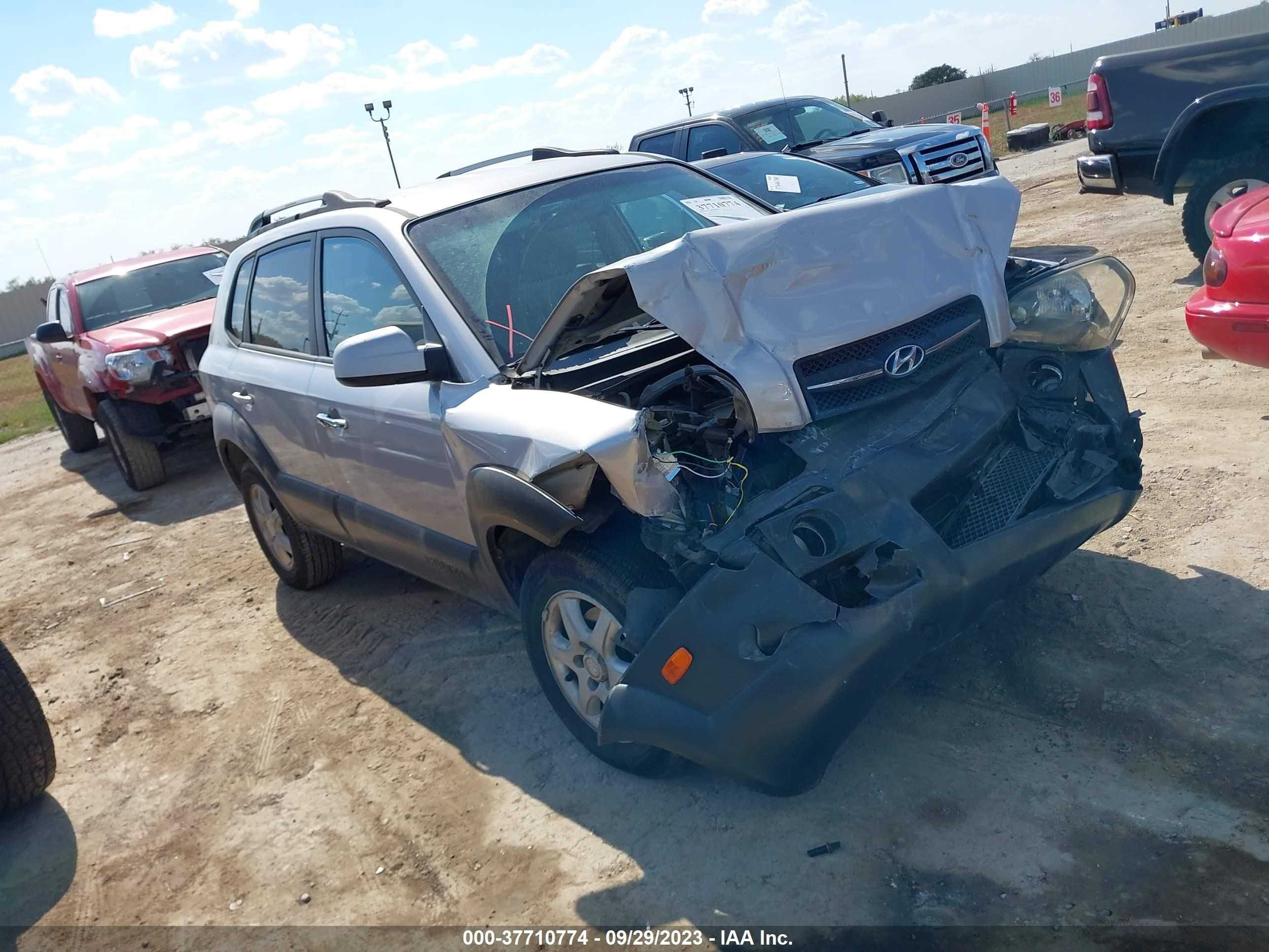 HYUNDAI TUCSON 2005 km8jn12d85u065220