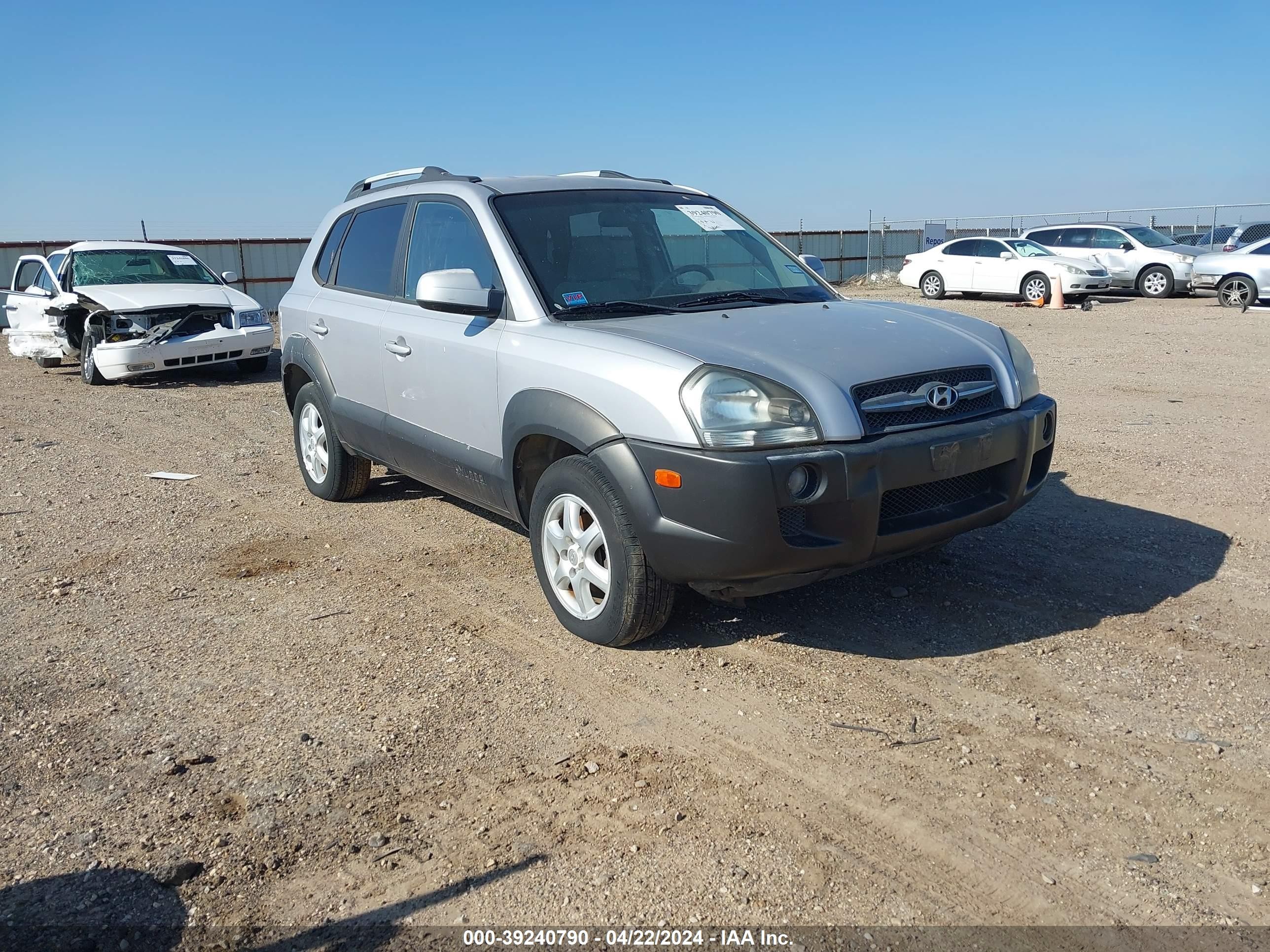 HYUNDAI TUCSON 2005 km8jn12d85u102895