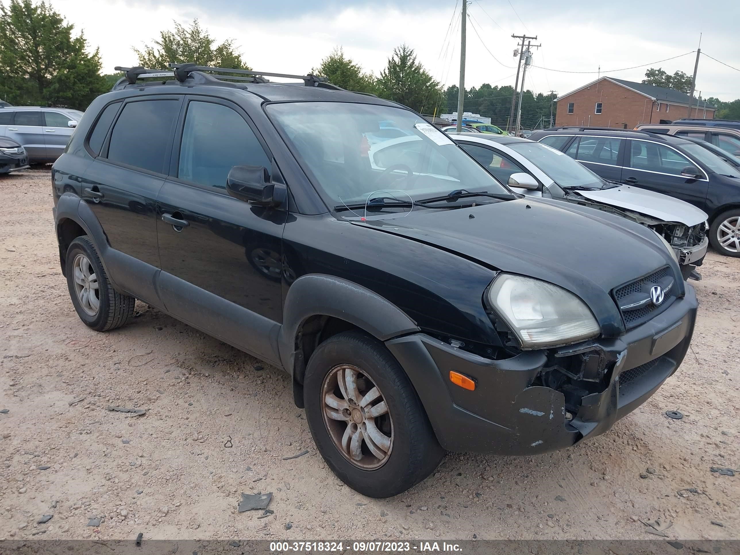 HYUNDAI TUCSON 2006 km8jn12d86u413423