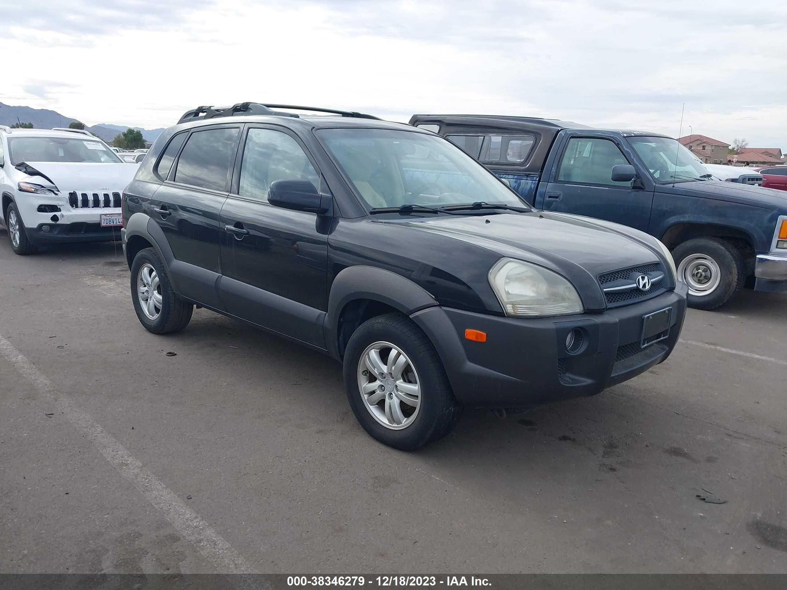 HYUNDAI TUCSON 2006 km8jn12d86u440105