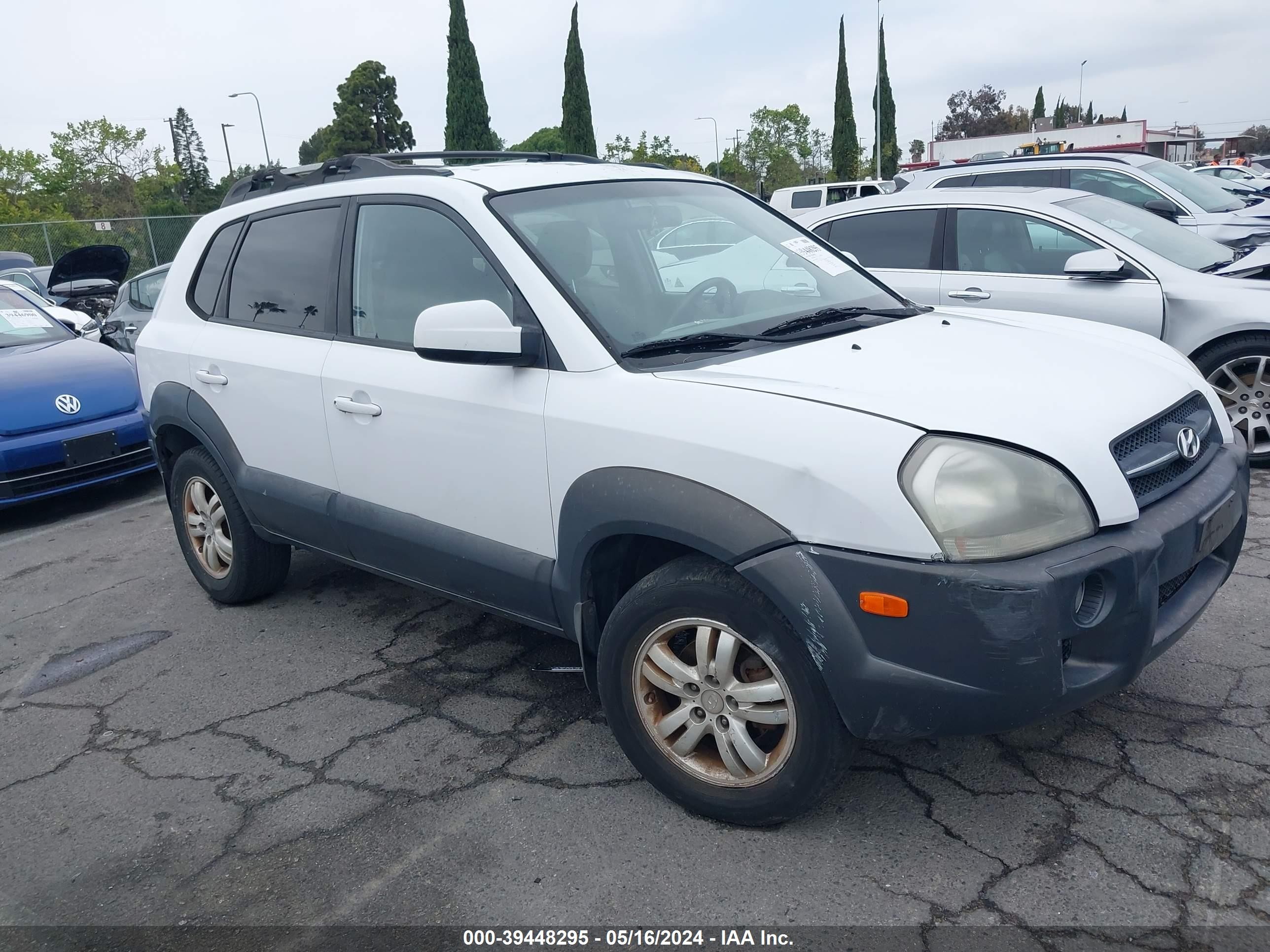 HYUNDAI TUCSON 2007 km8jn12d87u610934