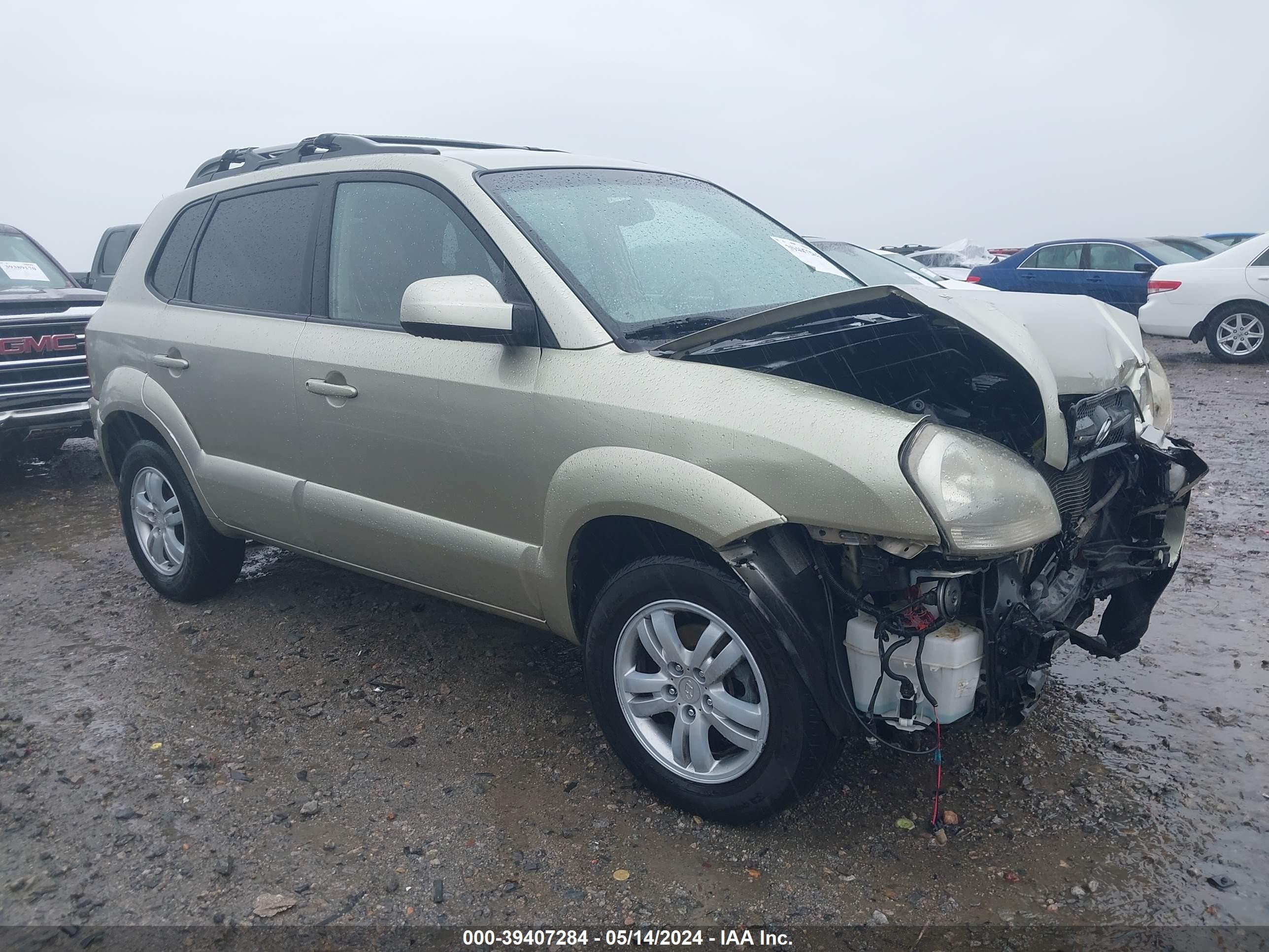 HYUNDAI TUCSON 2007 km8jn12d87u666095