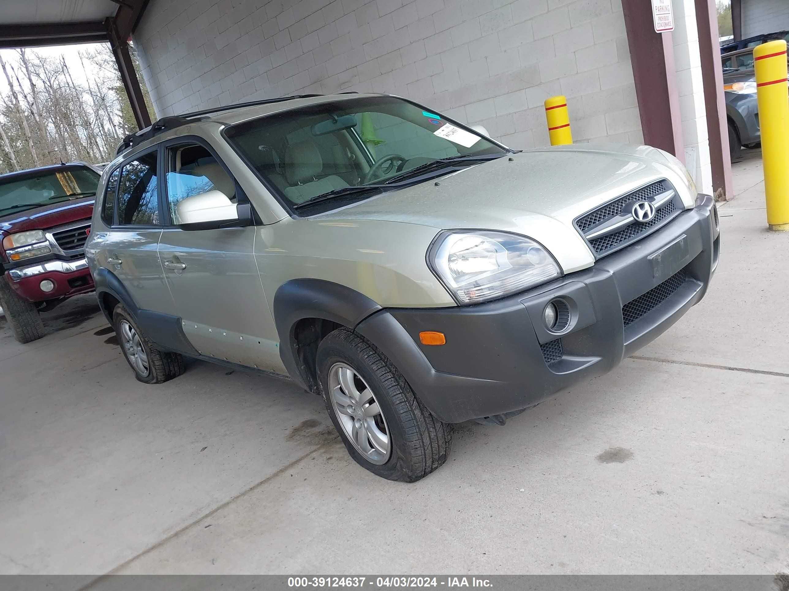 HYUNDAI TUCSON 2008 km8jn12d88u913830