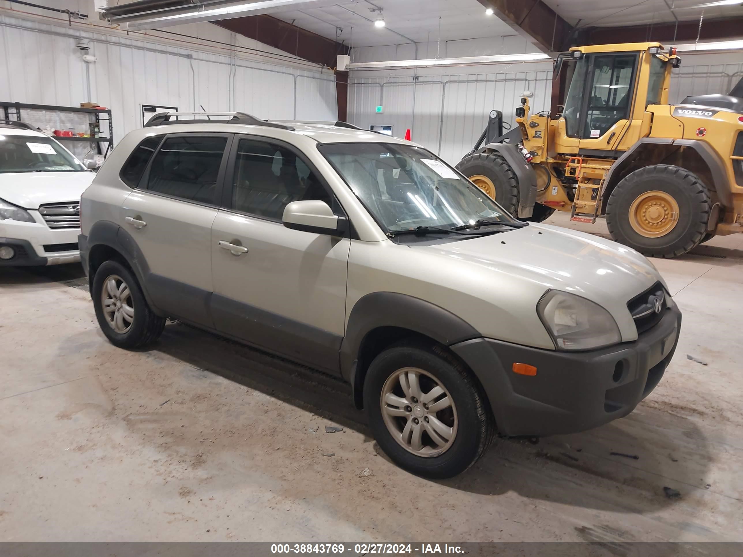 HYUNDAI TUCSON 2006 km8jn12d96u267422