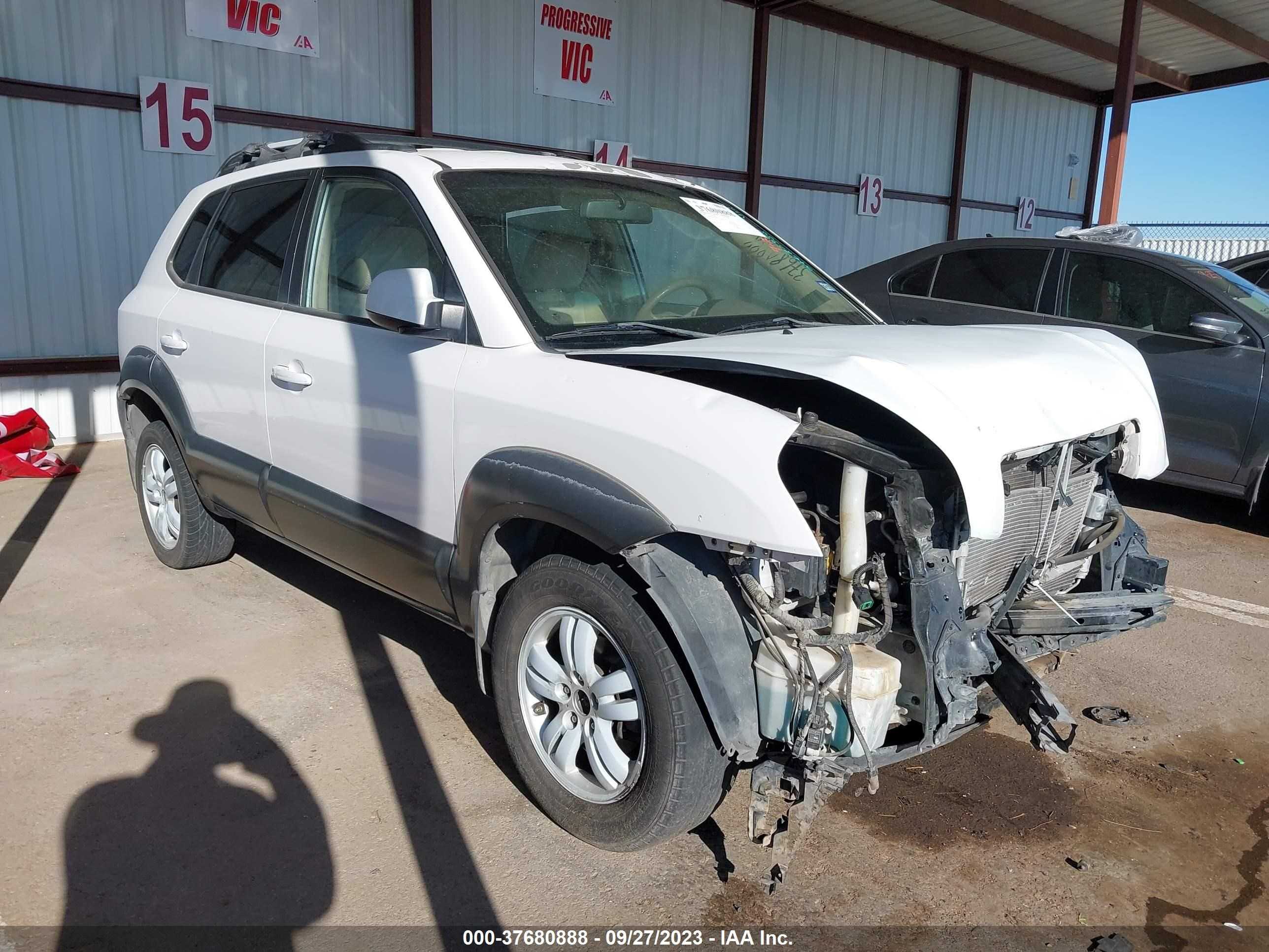 HYUNDAI TUCSON 2007 km8jn12d97u584666