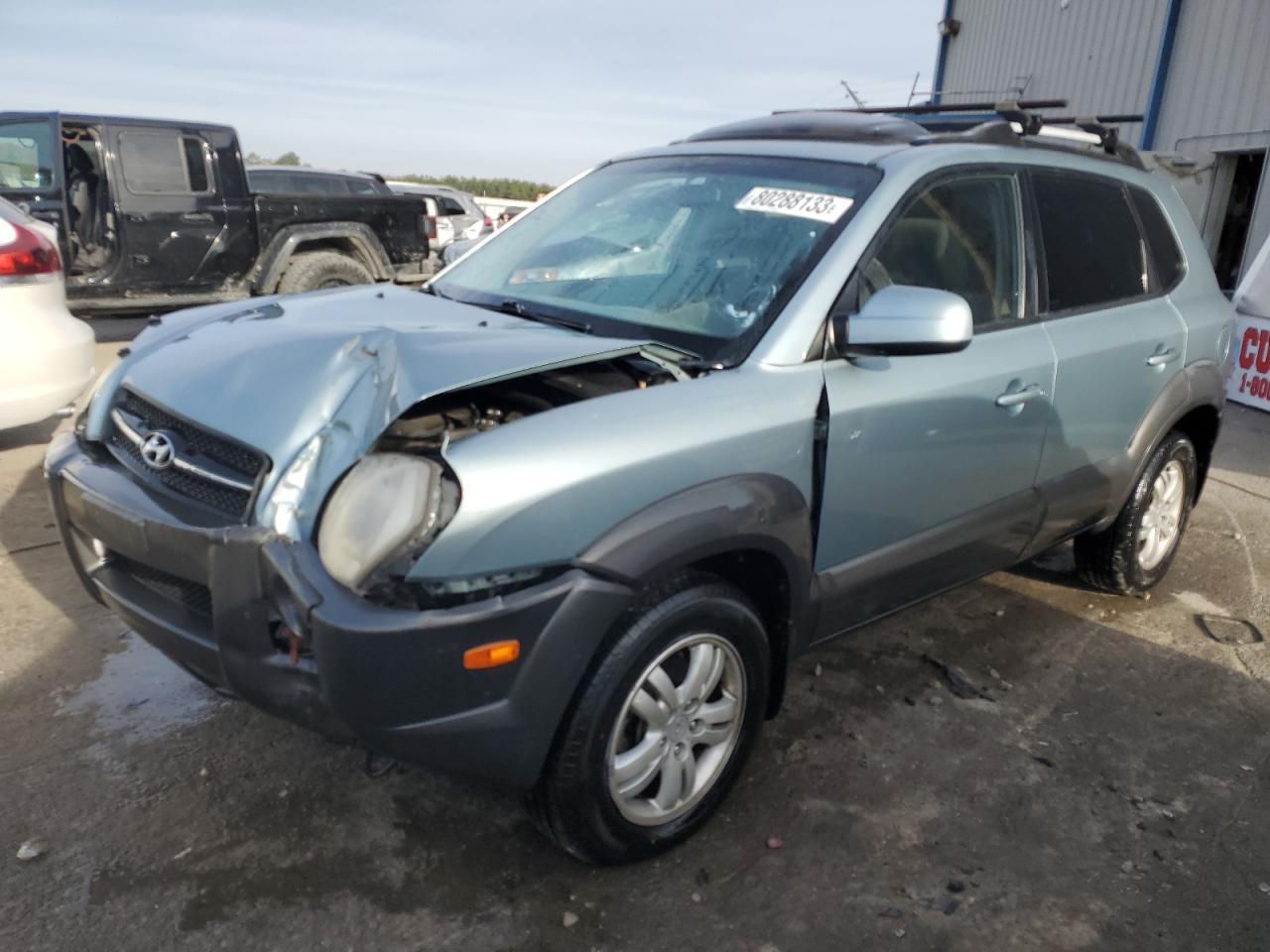 HYUNDAI TUCSON 2007 km8jn12d97u688025