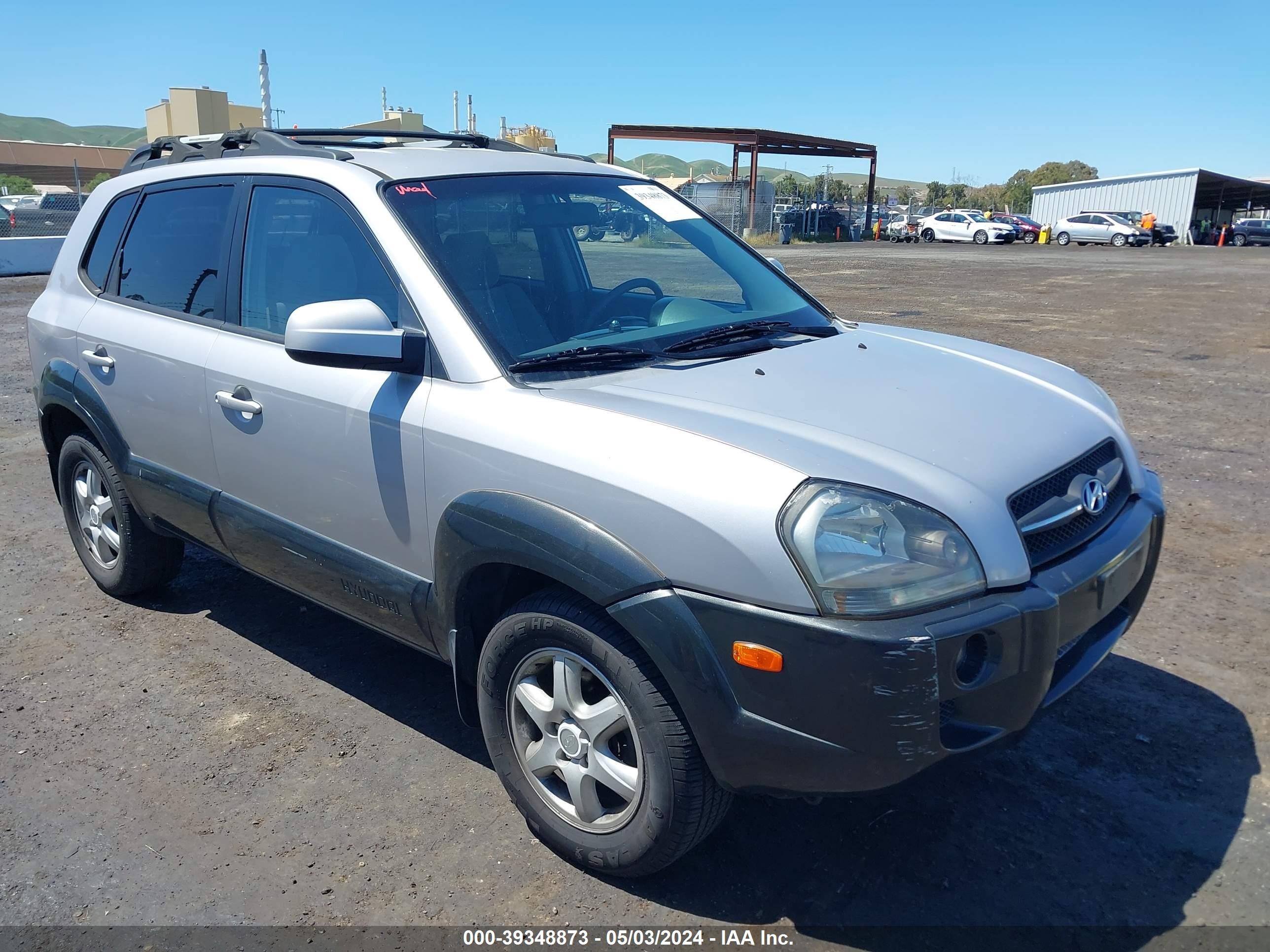 HYUNDAI TUCSON 2005 km8jn12dx5u086571