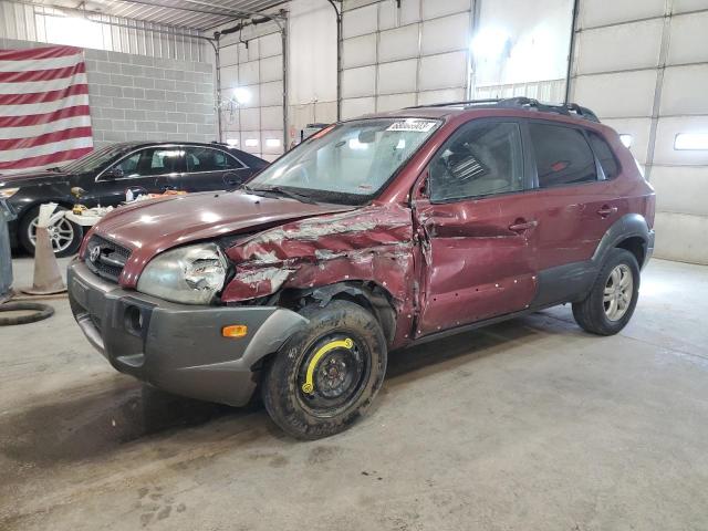 HYUNDAI TUCSON SE 2007 km8jn12dx7u490912