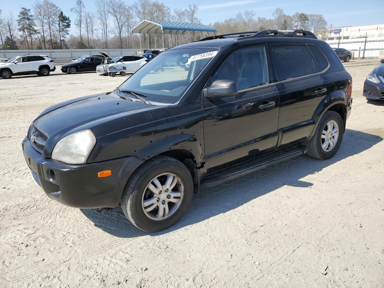 HYUNDAI TUCSON 2008 km8jn12dx8u920438