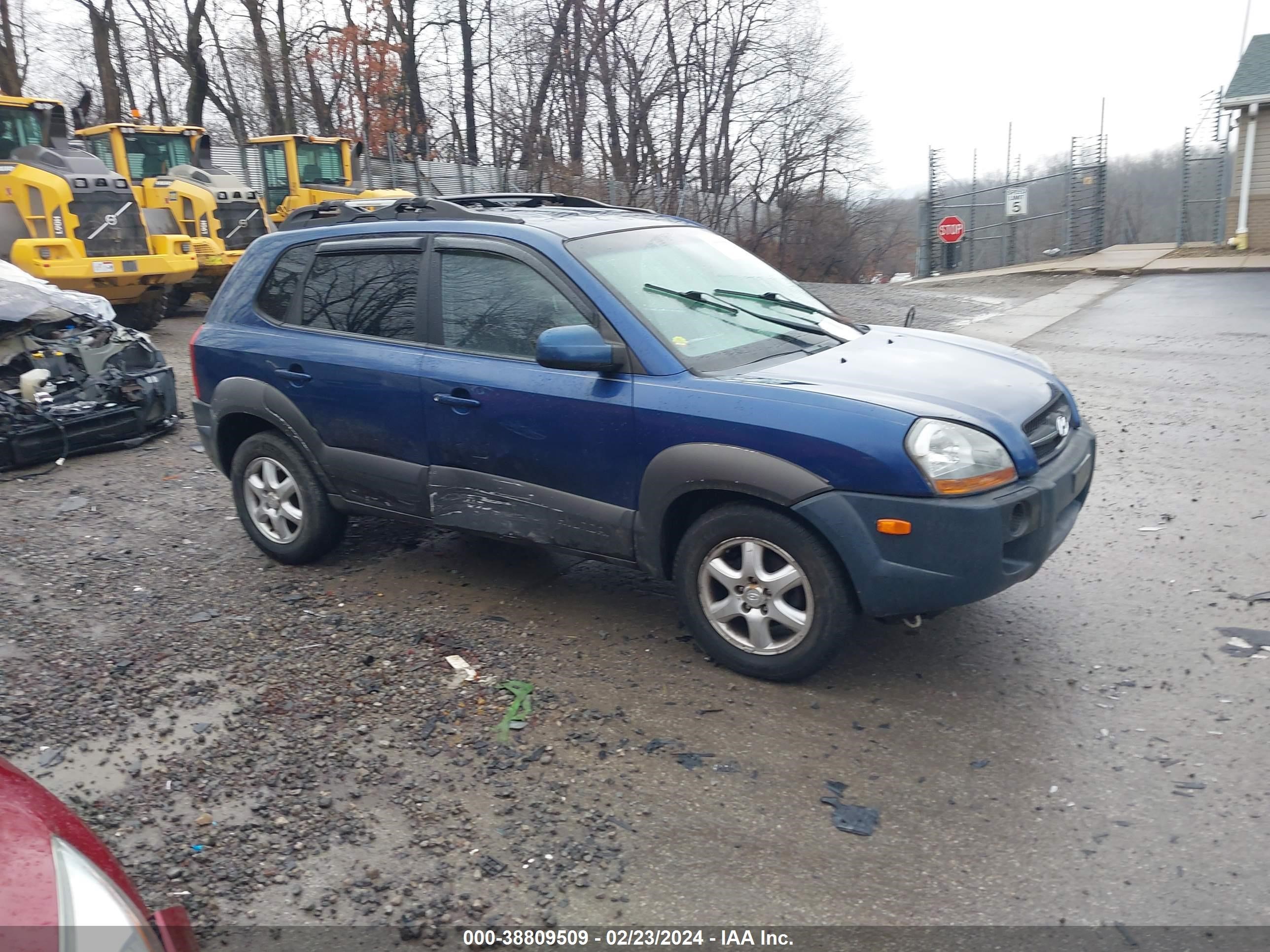 HYUNDAI TUCSON 2005 km8jn72d05u163970