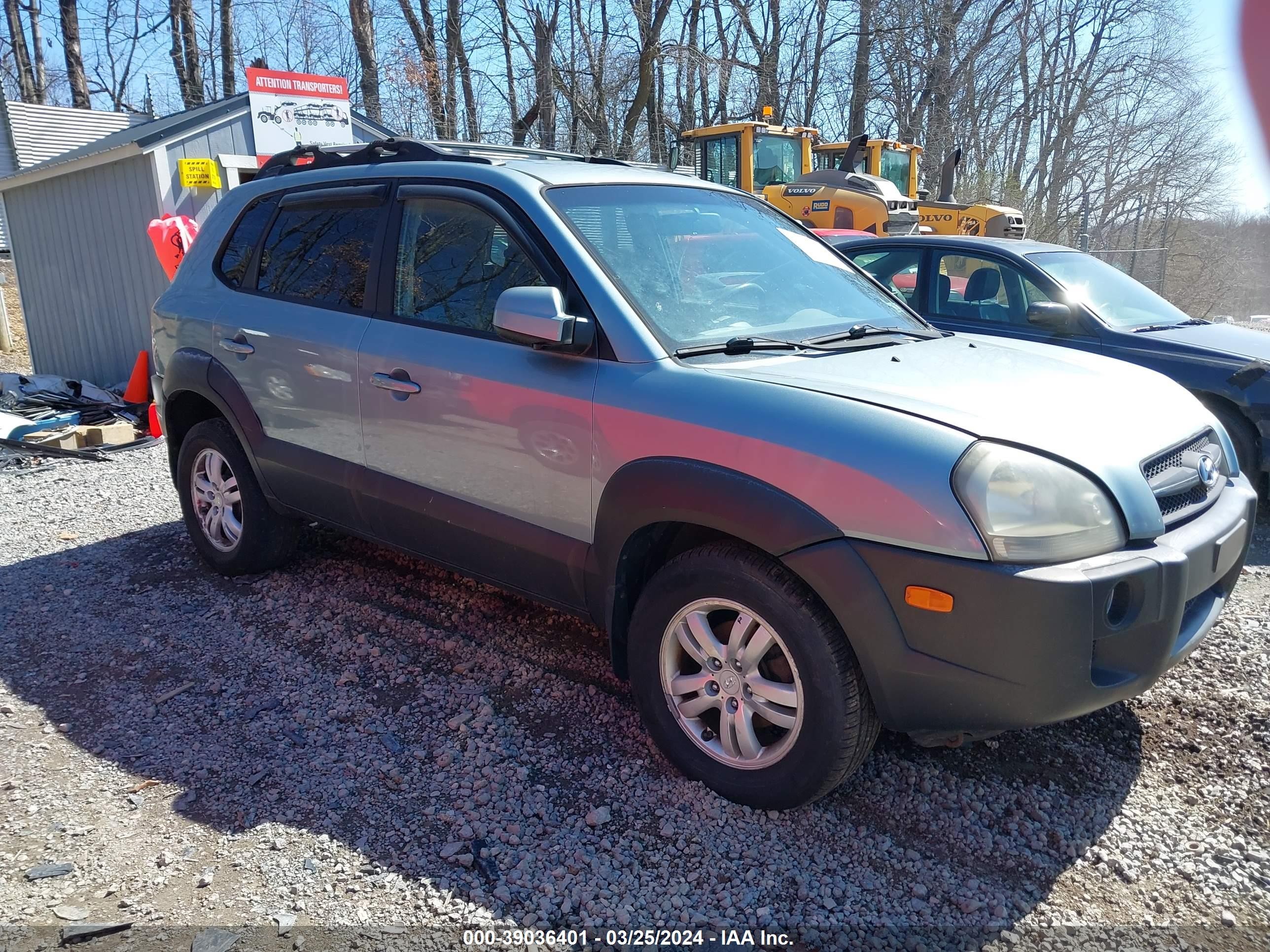 HYUNDAI TUCSON 2007 km8jn72d07u669947