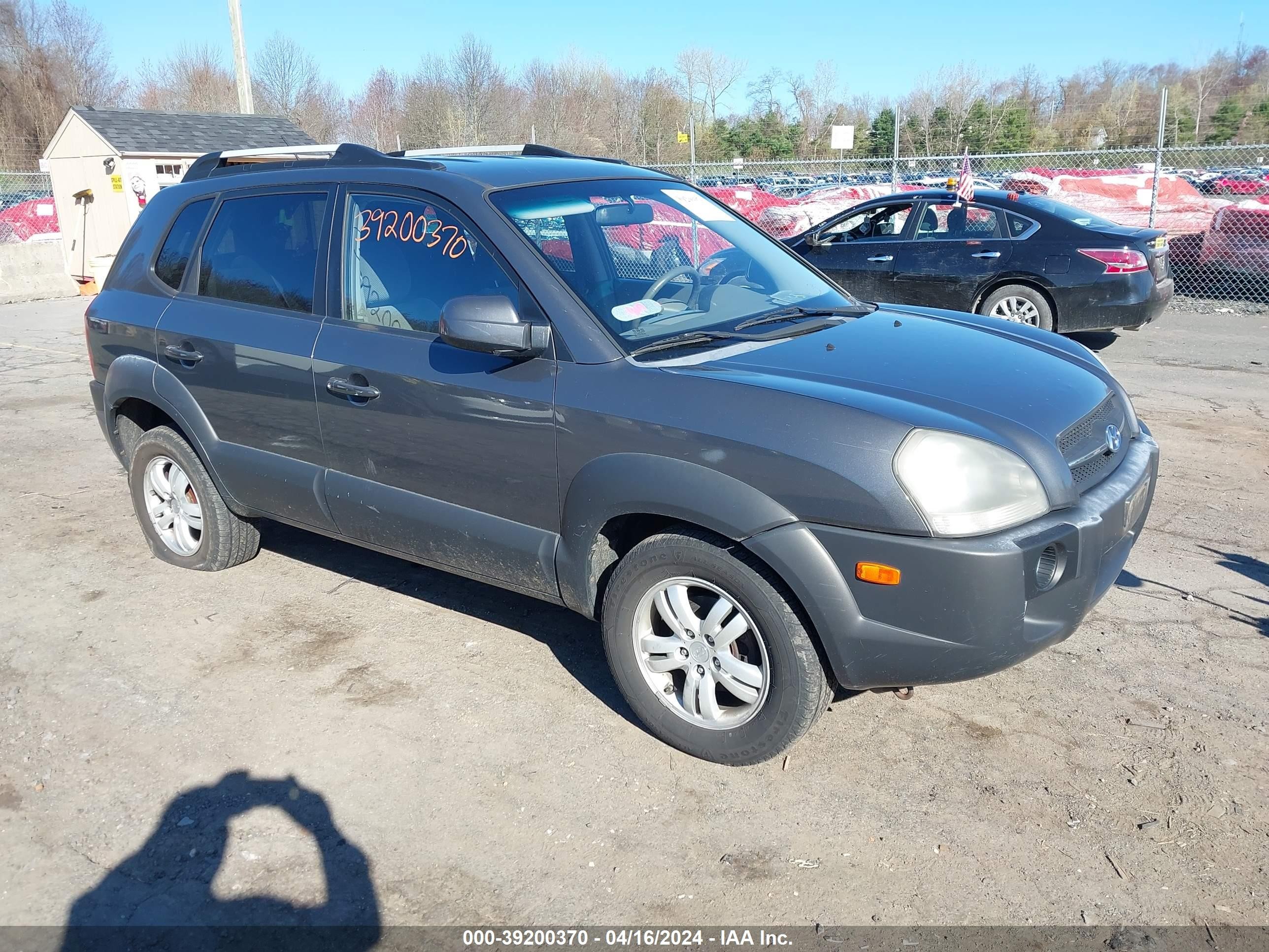 HYUNDAI TUCSON 2008 km8jn72d08u735396