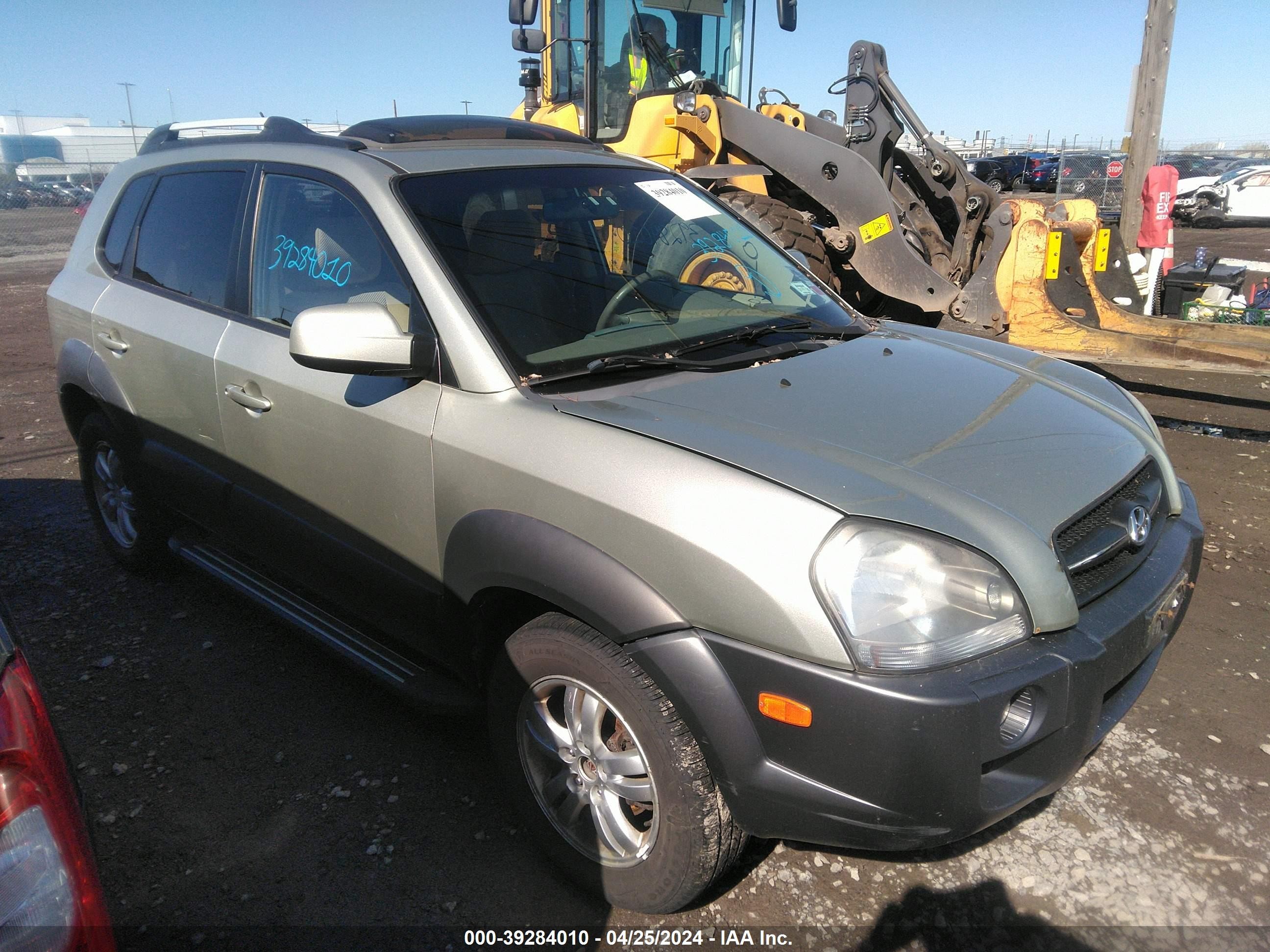 HYUNDAI TUCSON 2008 km8jn72d08u852797