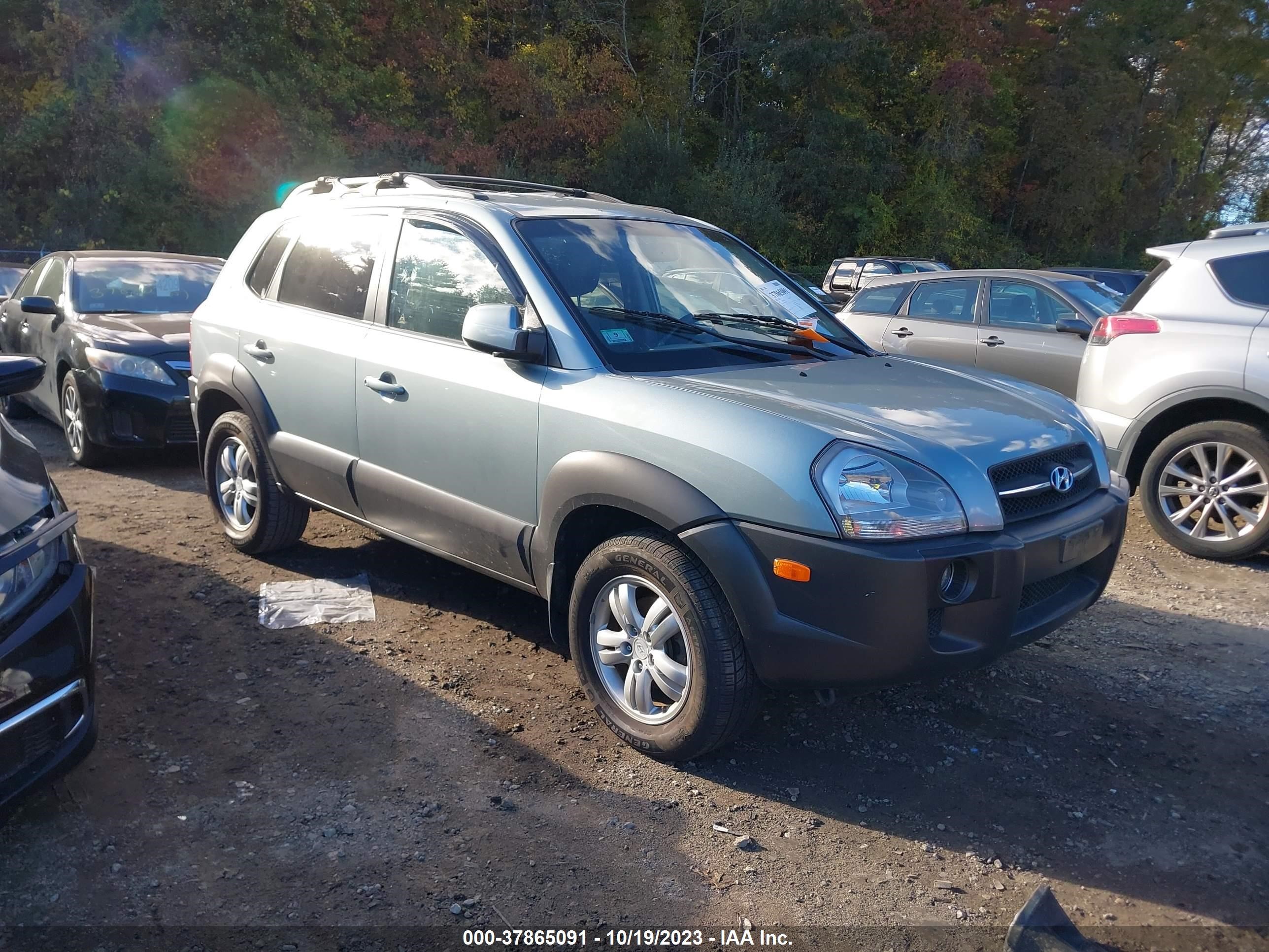 HYUNDAI TUCSON 2008 km8jn72d18u762607