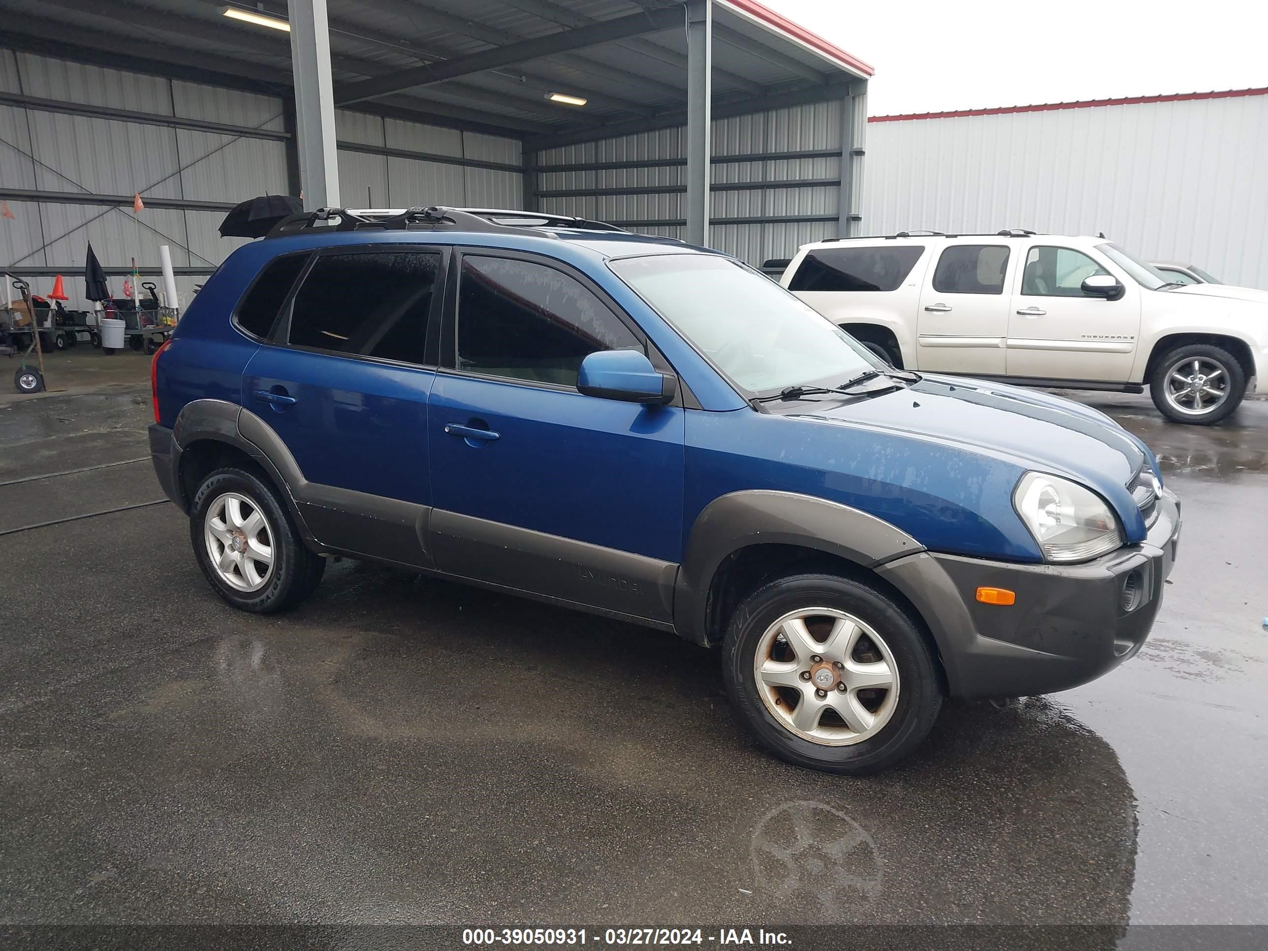 HYUNDAI TUCSON 2005 km8jn72d25u210934