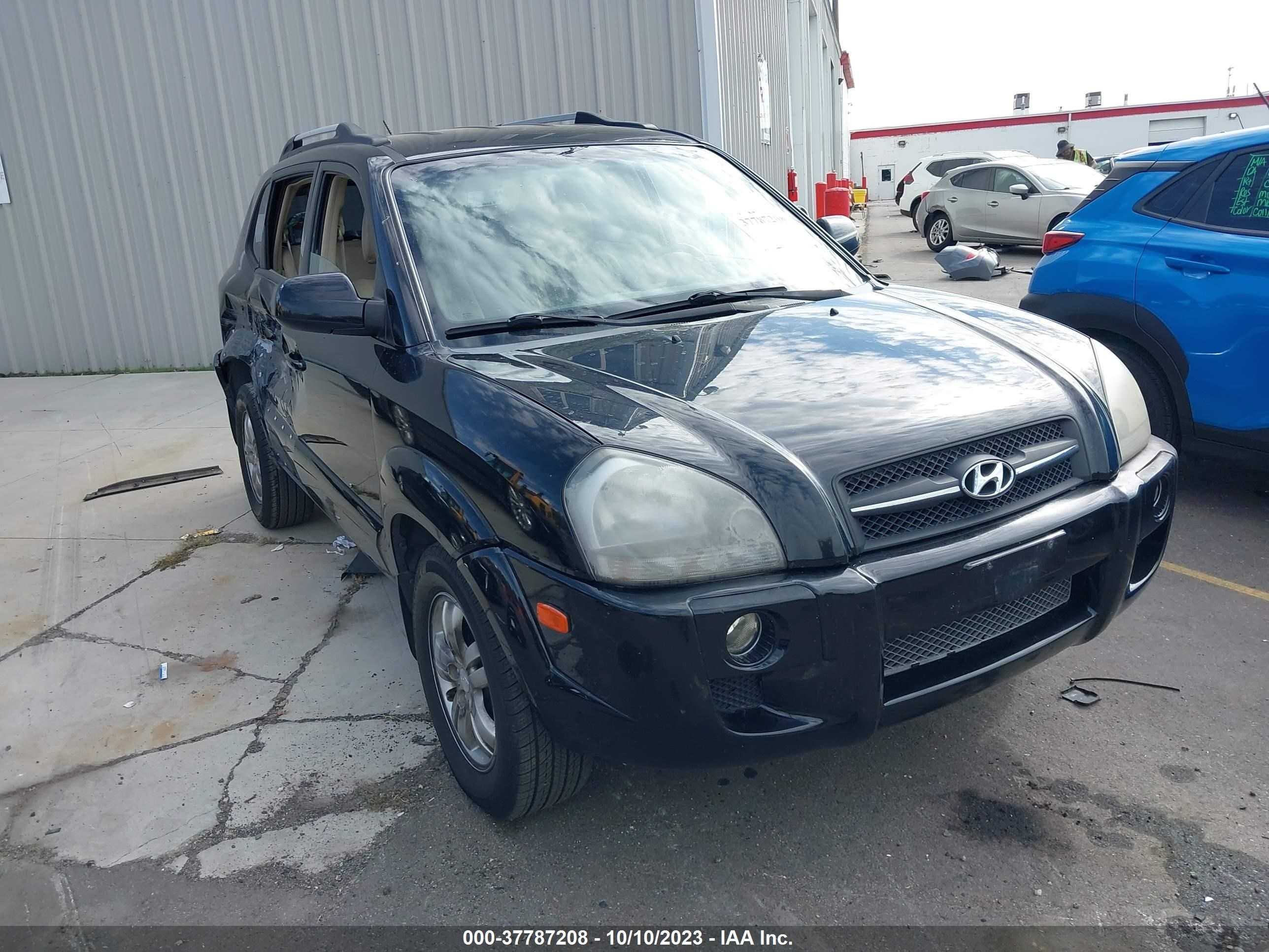 HYUNDAI TUCSON 2007 km8jn72d27u489885