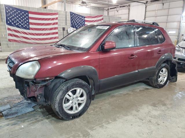 HYUNDAI TUCSON 2007 km8jn72d27u635590