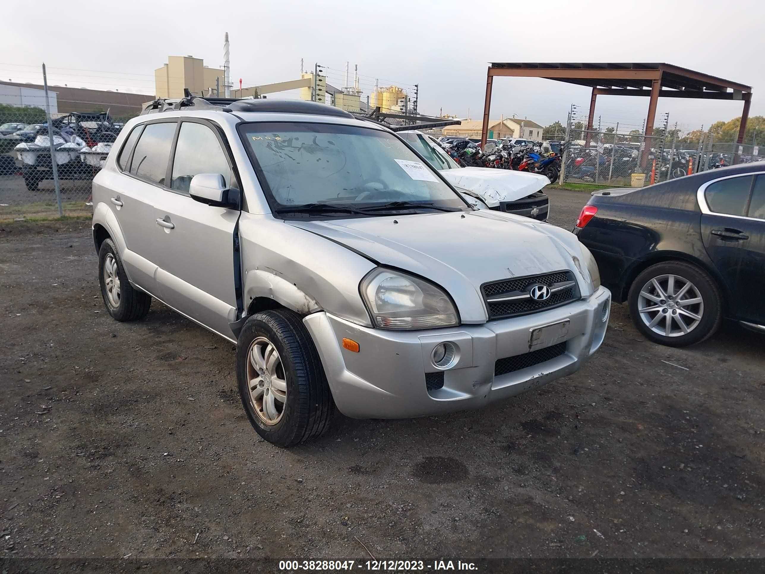 HYUNDAI TUCSON 2008 km8jn72d28u914202