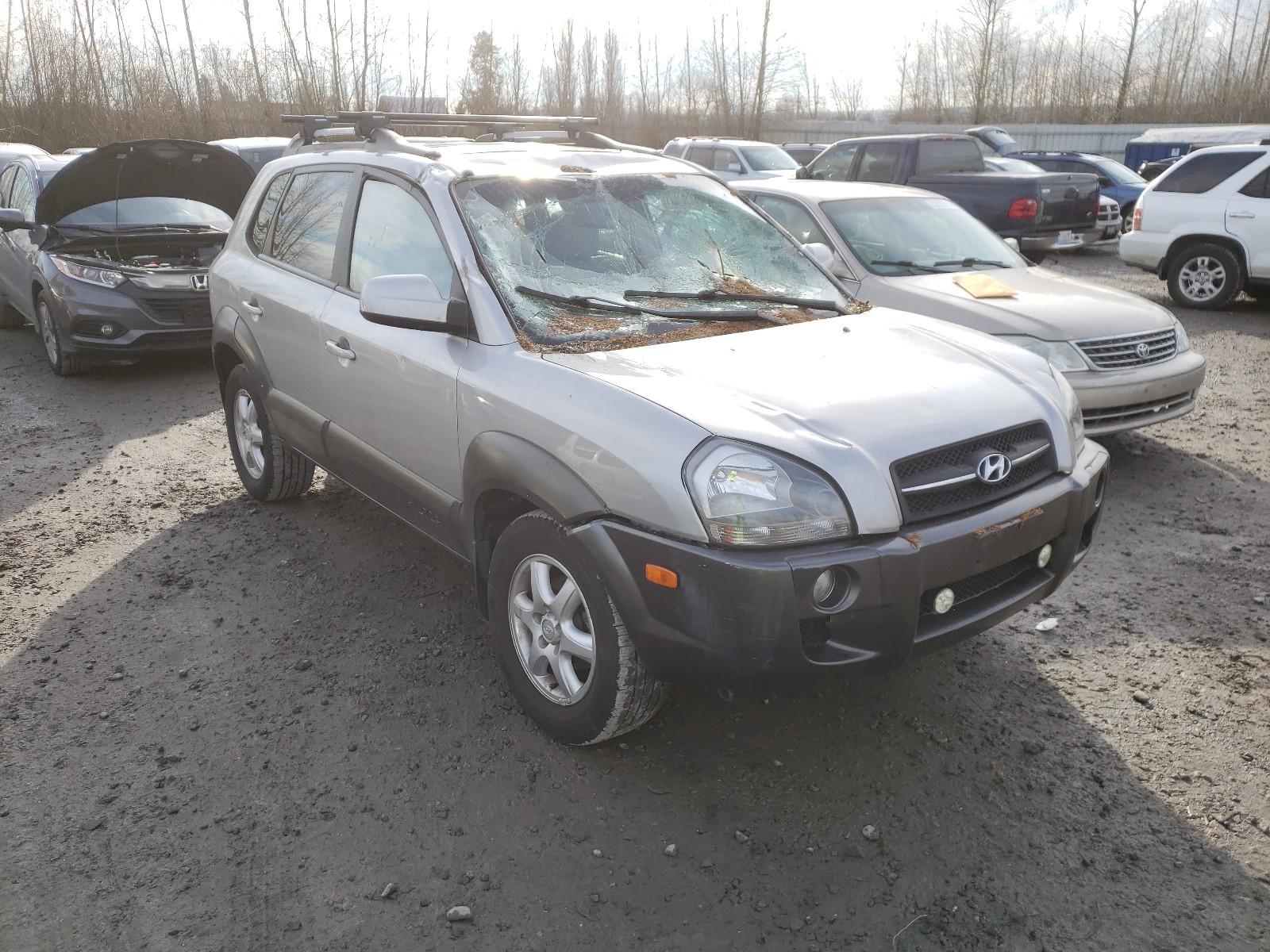 HYUNDAI TUCSON GLS 2005 km8jn72d35u089525