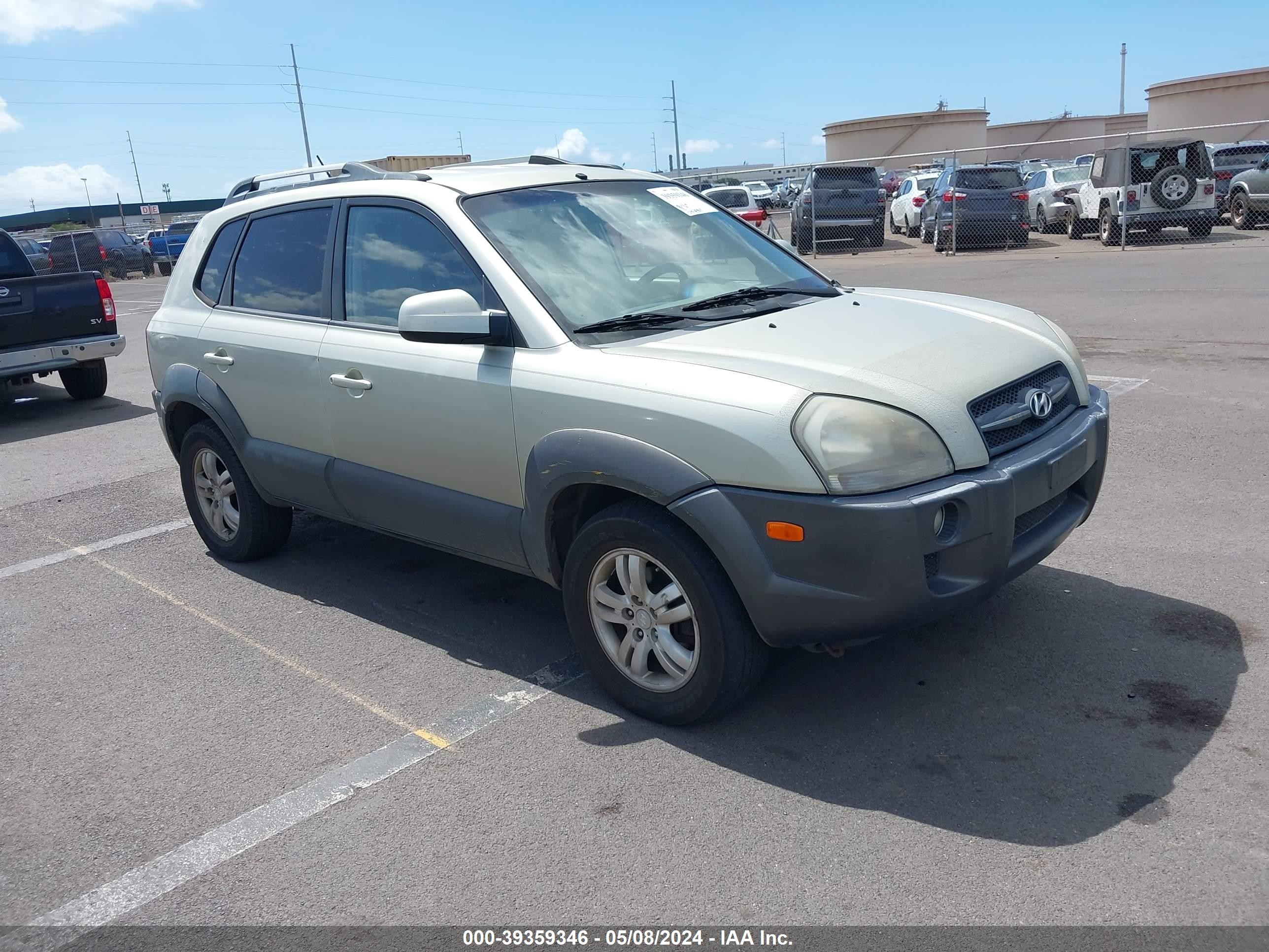 HYUNDAI TUCSON 2006 km8jn72d36u331506