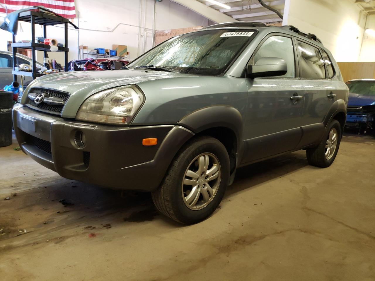 HYUNDAI TUCSON 2007 km8jn72d47u610206