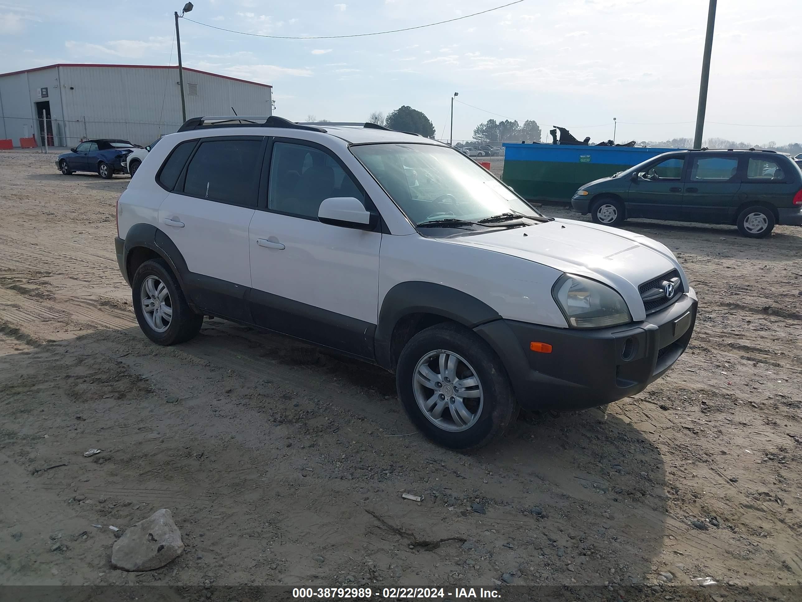 HYUNDAI TUCSON 2006 km8jn72d56u258963