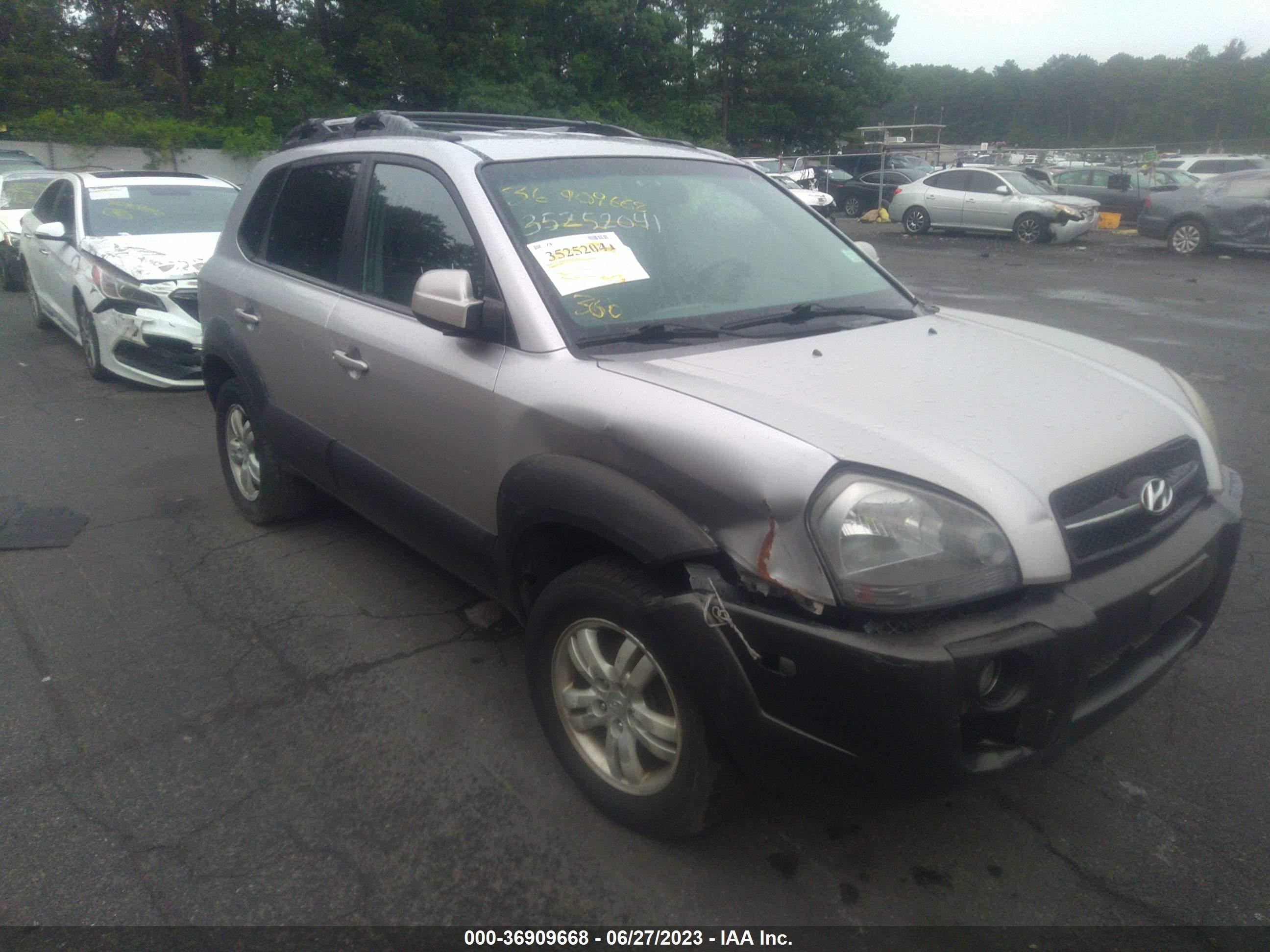 HYUNDAI TUCSON 2006 km8jn72d56u312164