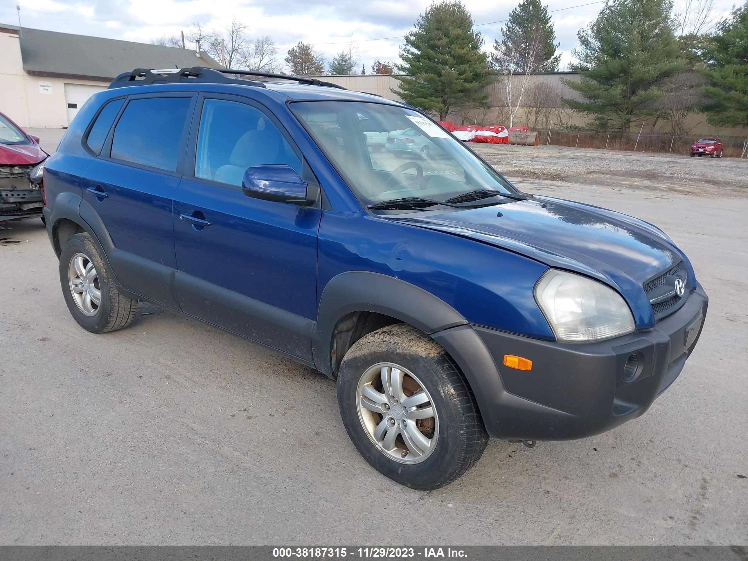 HYUNDAI TUCSON 2006 km8jn72d56u344418