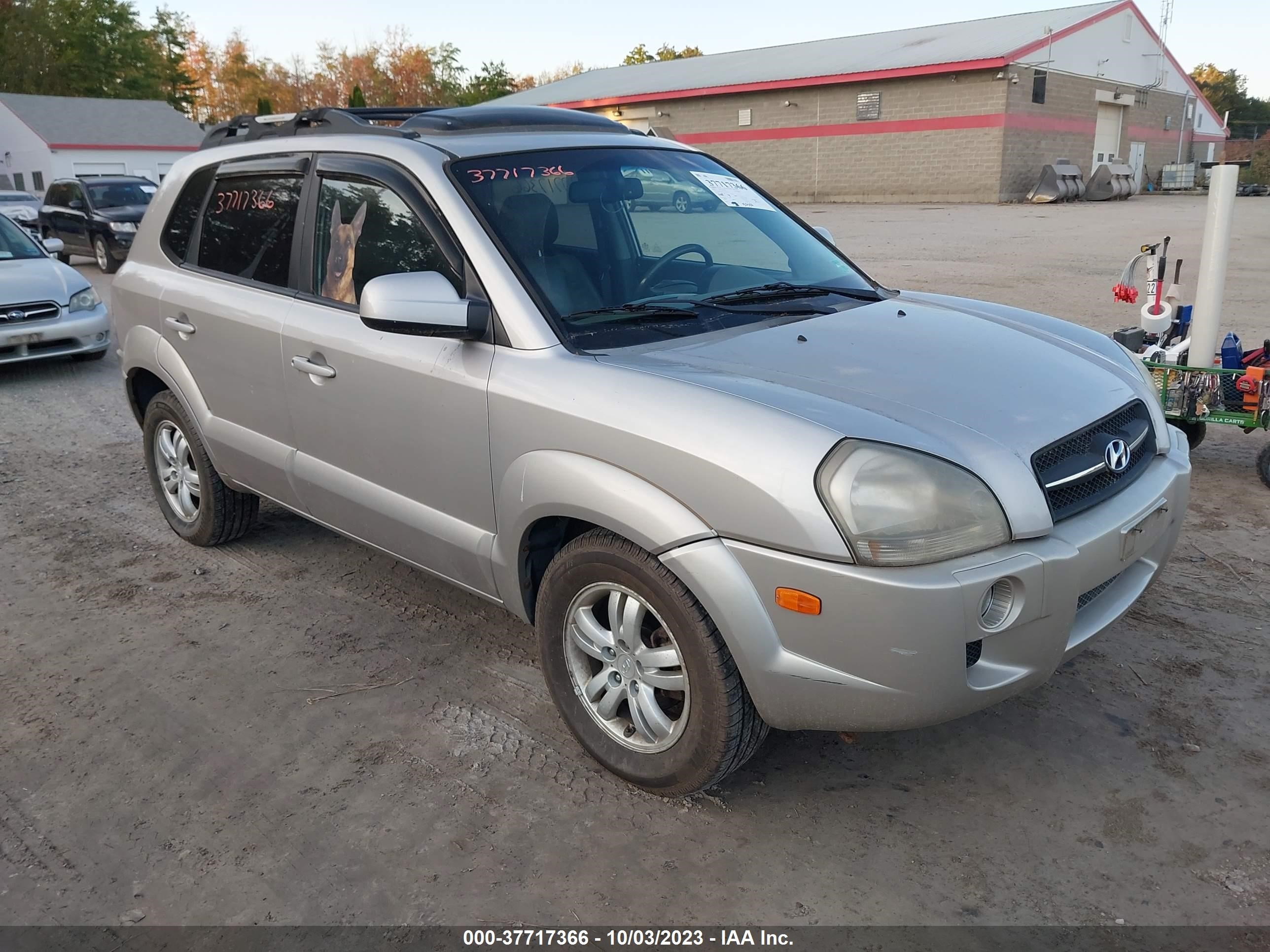 HYUNDAI TUCSON 2006 km8jn72d56u422843