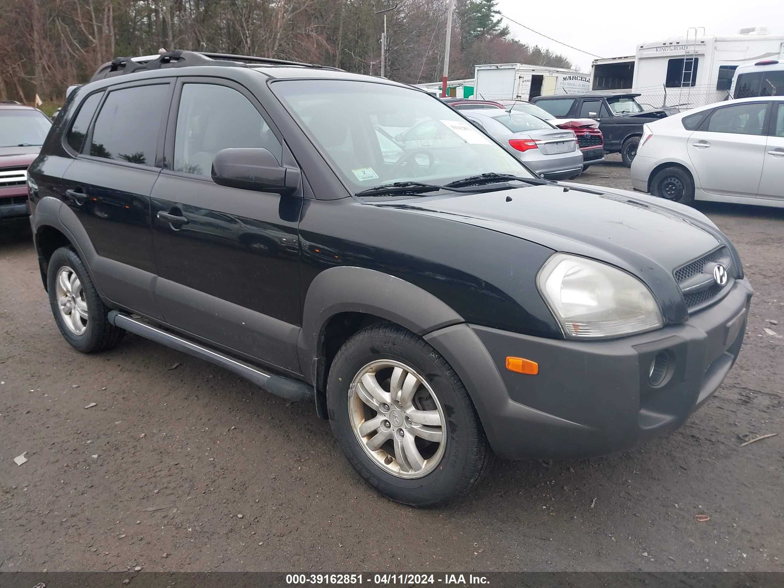 HYUNDAI TUCSON 2008 km8jn72d58u896990