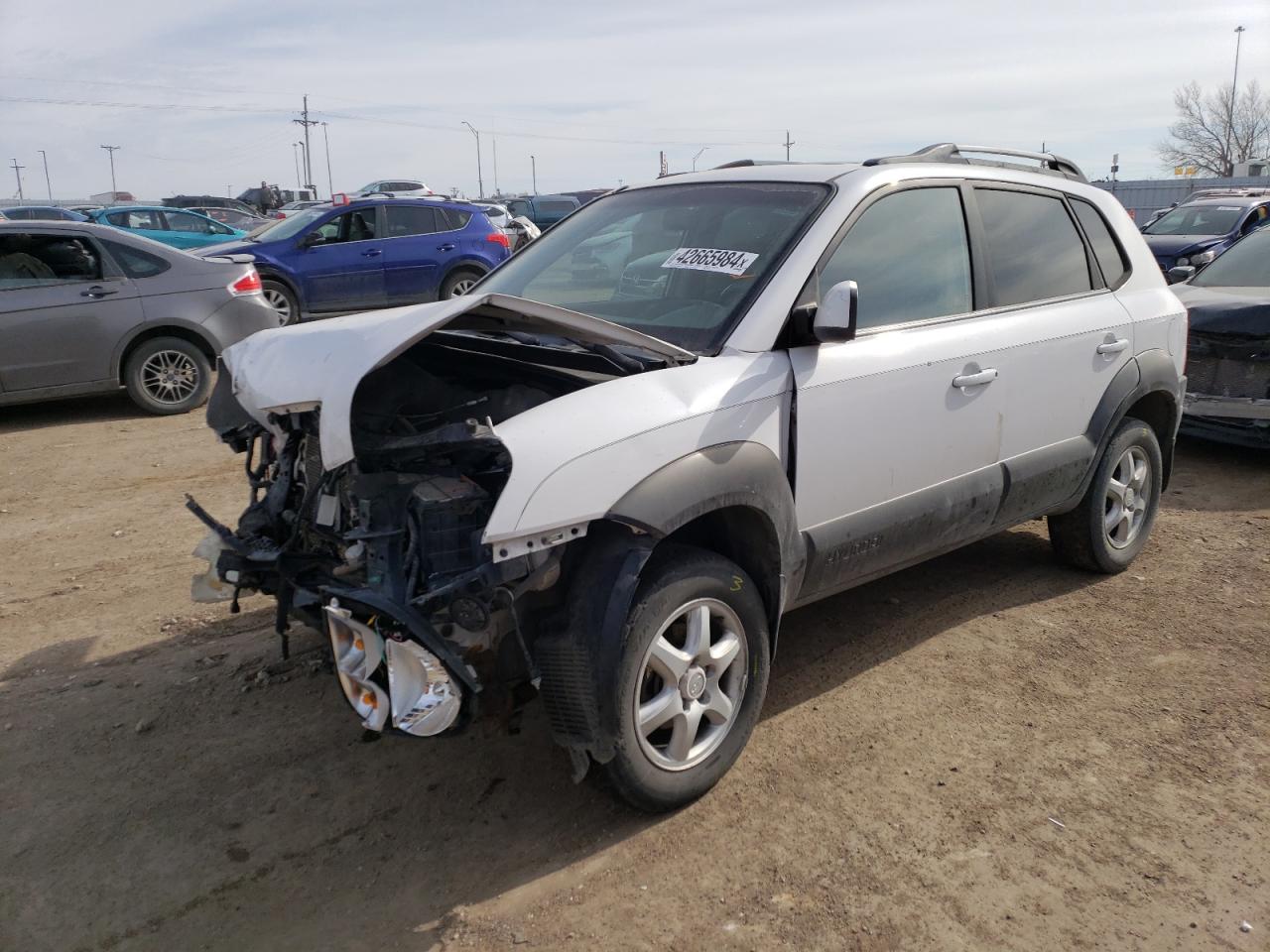 HYUNDAI TUCSON 2005 km8jn72d65u093312