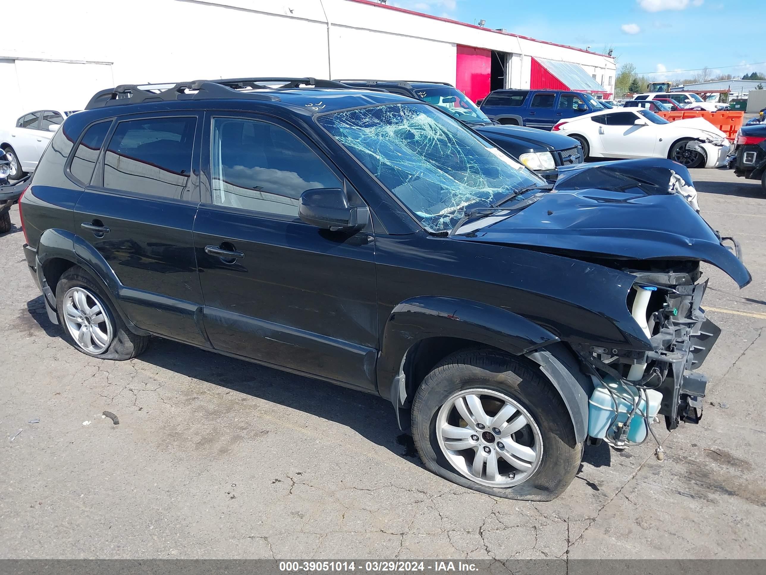 HYUNDAI TUCSON 2008 km8jn72d68u851167