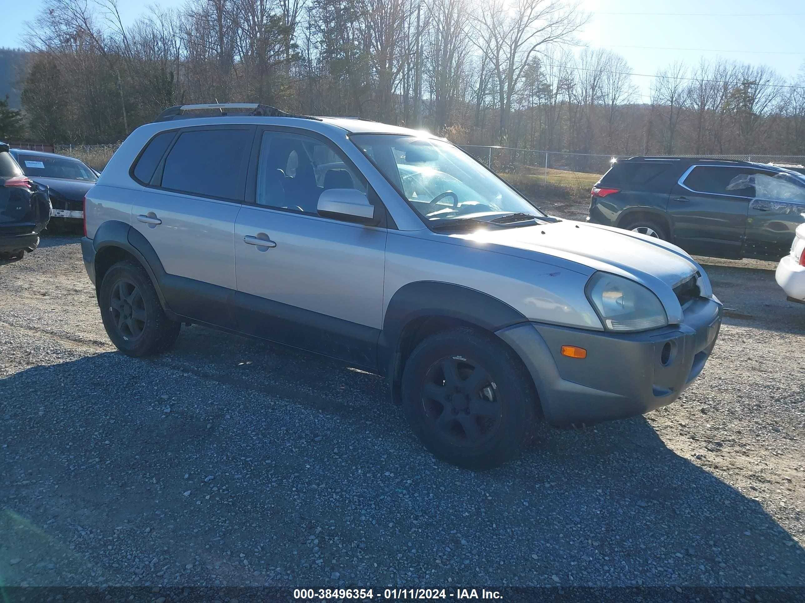 HYUNDAI TUCSON 2005 km8jn72d75u132232