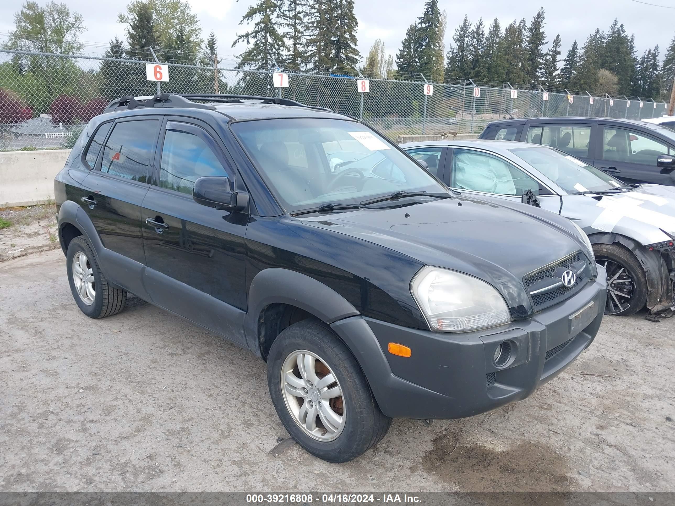 HYUNDAI TUCSON 2008 km8jn72d88u817733