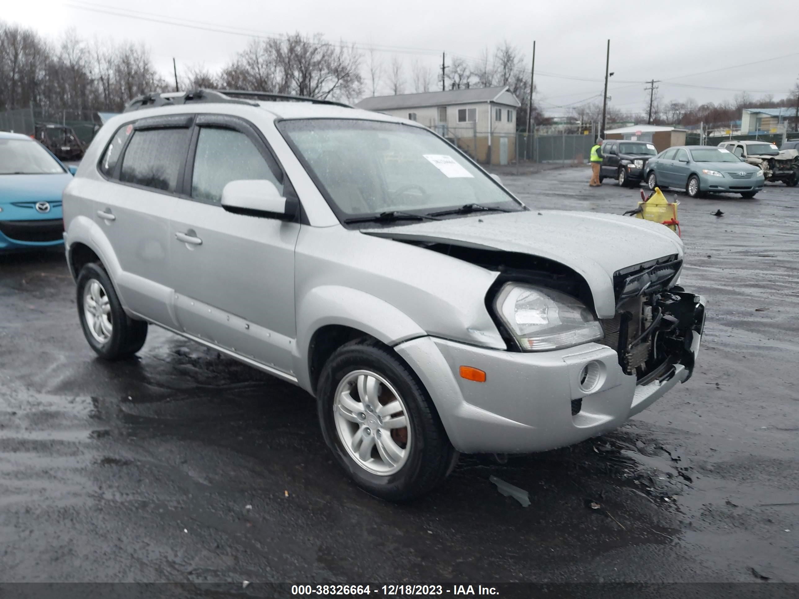 HYUNDAI TUCSON 2008 km8jn72d98u771488