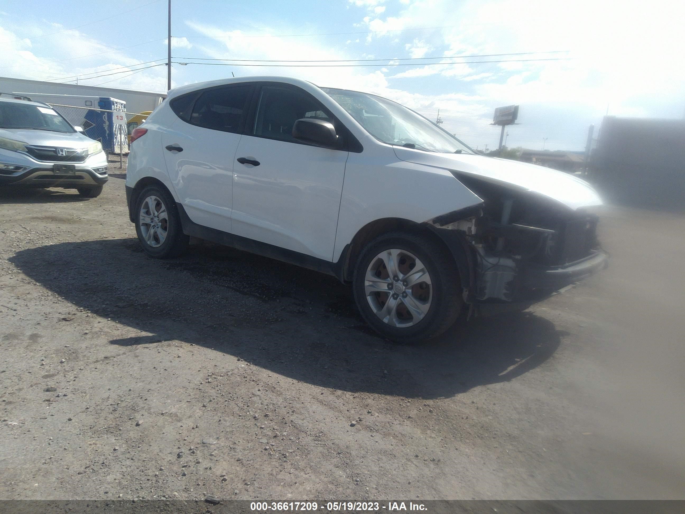 HYUNDAI TUCSON 2013 km8jt3ab8du712411