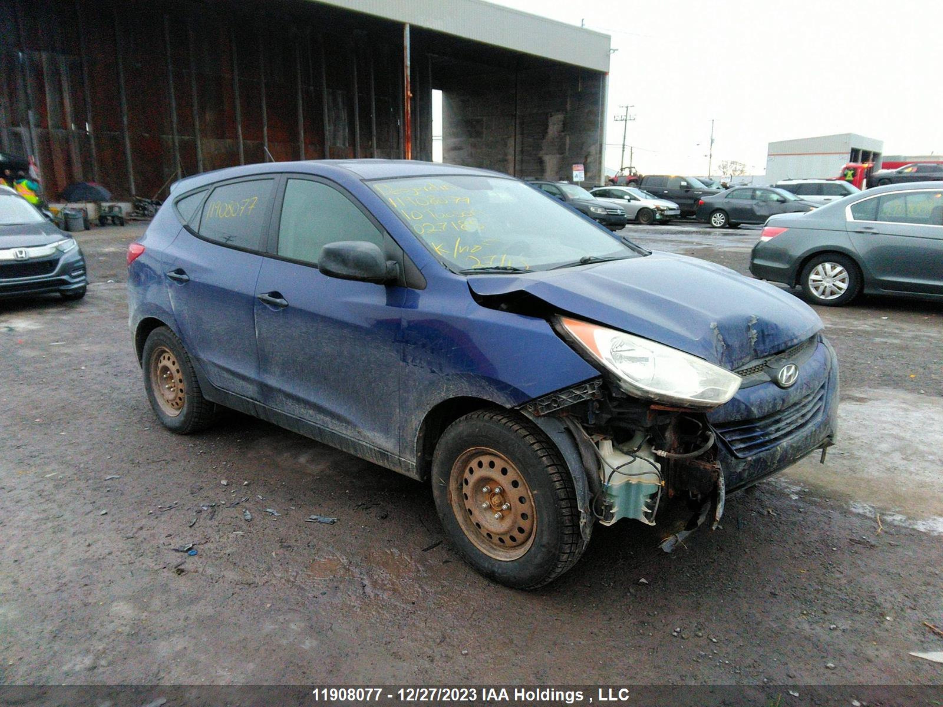 HYUNDAI TUCSON 2010 km8jt3ac1au027185