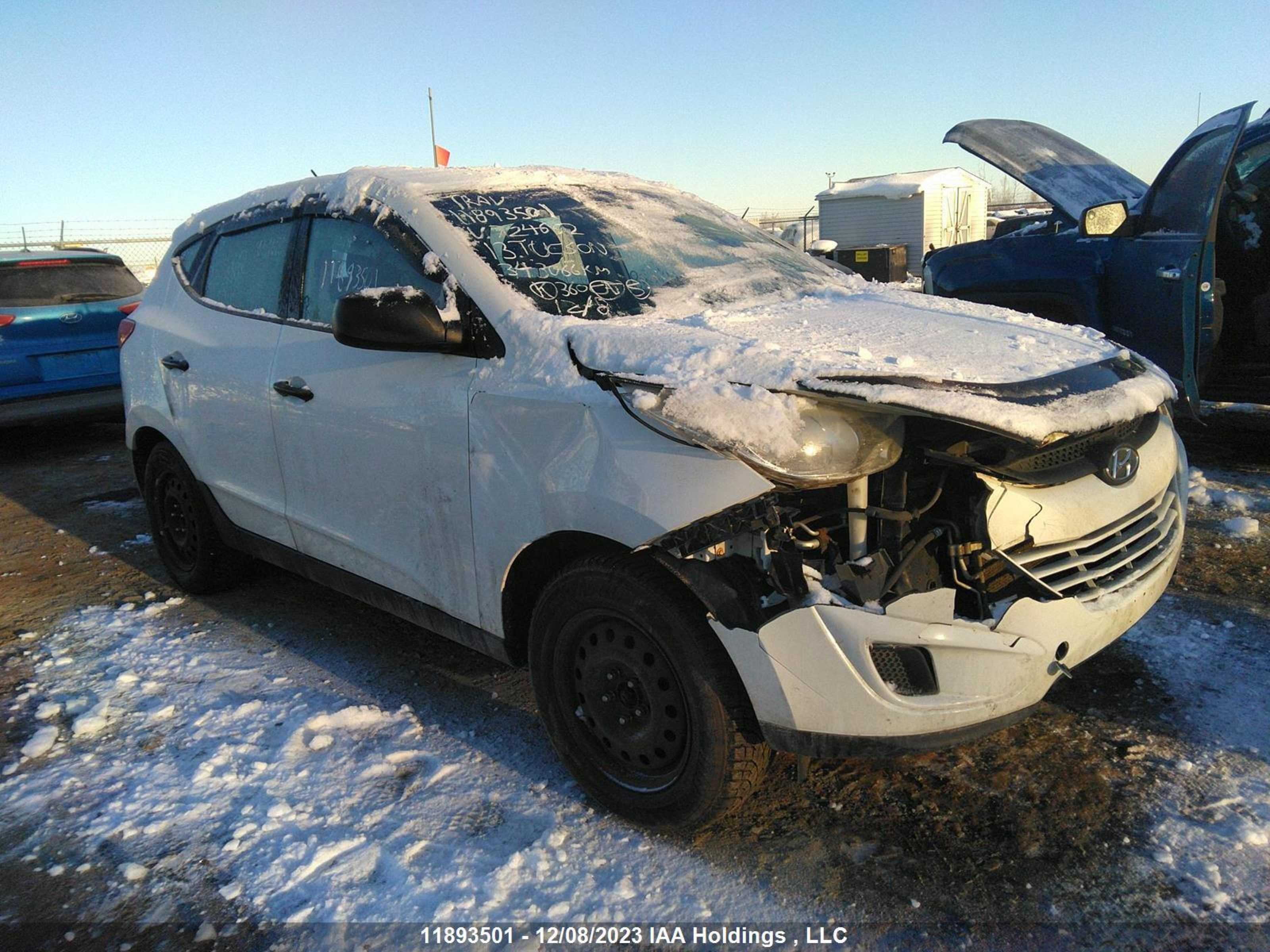 HYUNDAI TUCSON 2013 km8jt3ac1du724652