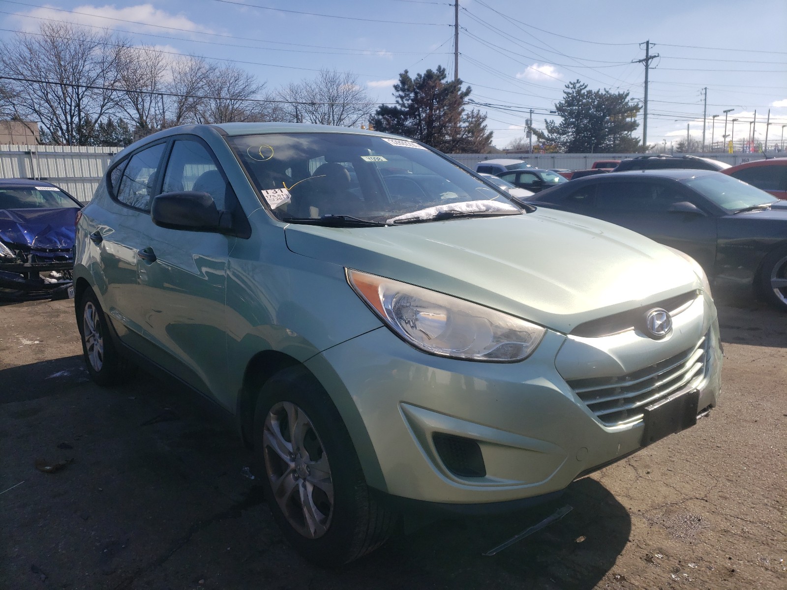 HYUNDAI TUCSON GLS 2010 km8jt3ac6au111258