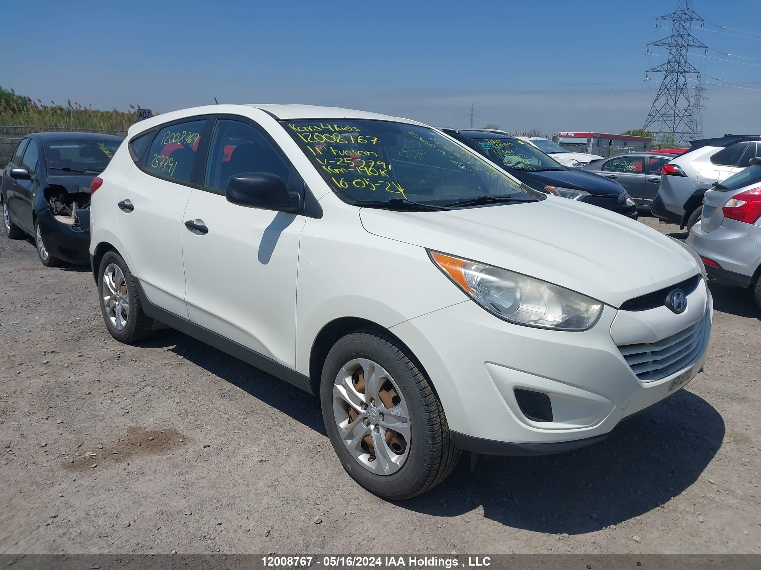 HYUNDAI TUCSON 2011 km8jt3ac6bu257791