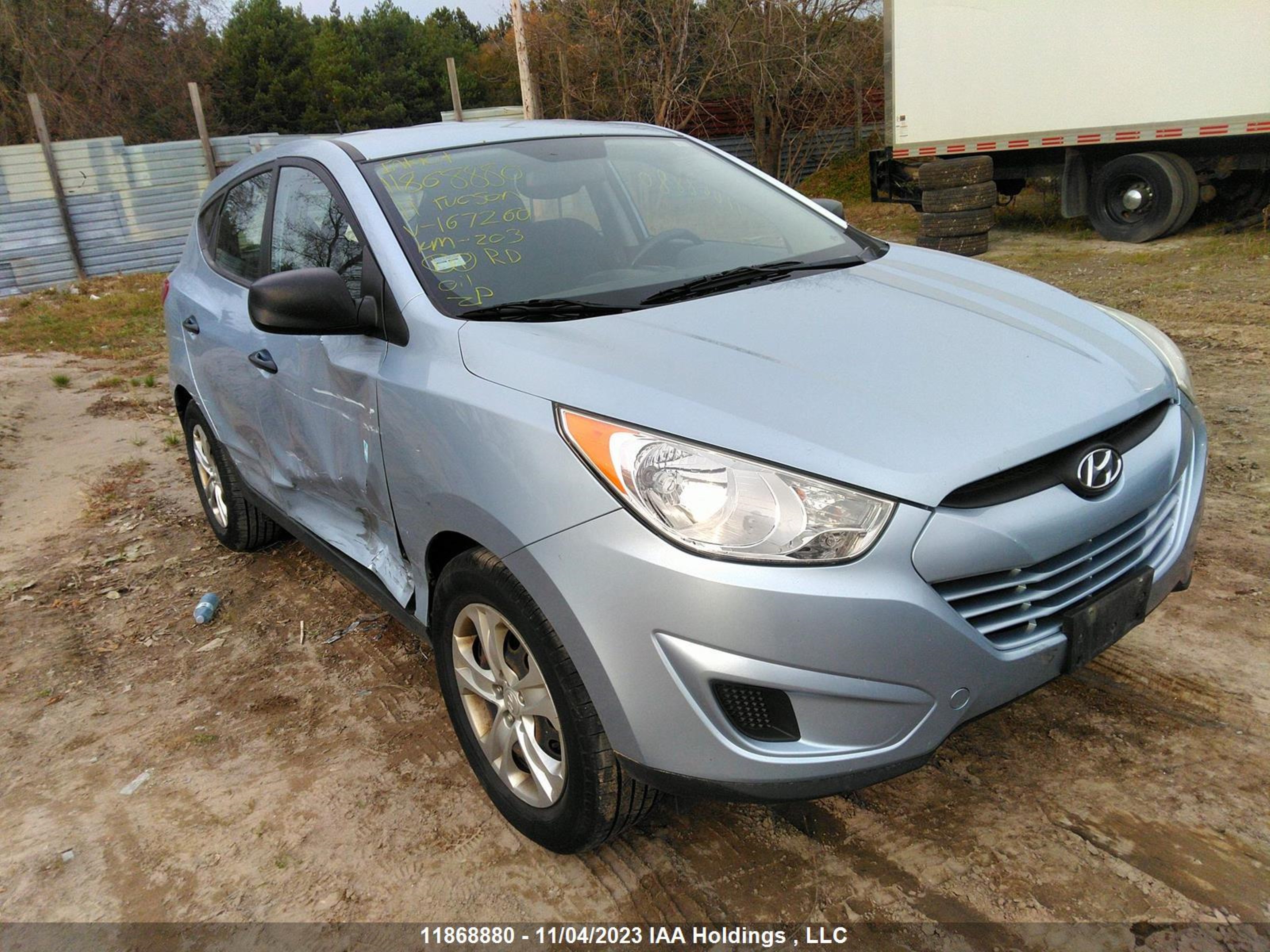 HYUNDAI TUCSON 2011 km8jt3ac7bu167260